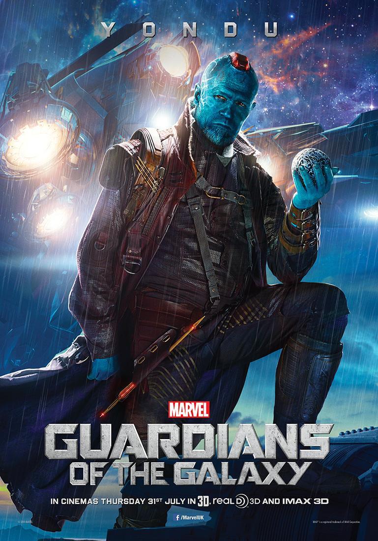 New 'Guardians of the Galaxy' Character Posters Featuring Yondu, Nova Prime, and Rhomann Dey. We Geek Girls
