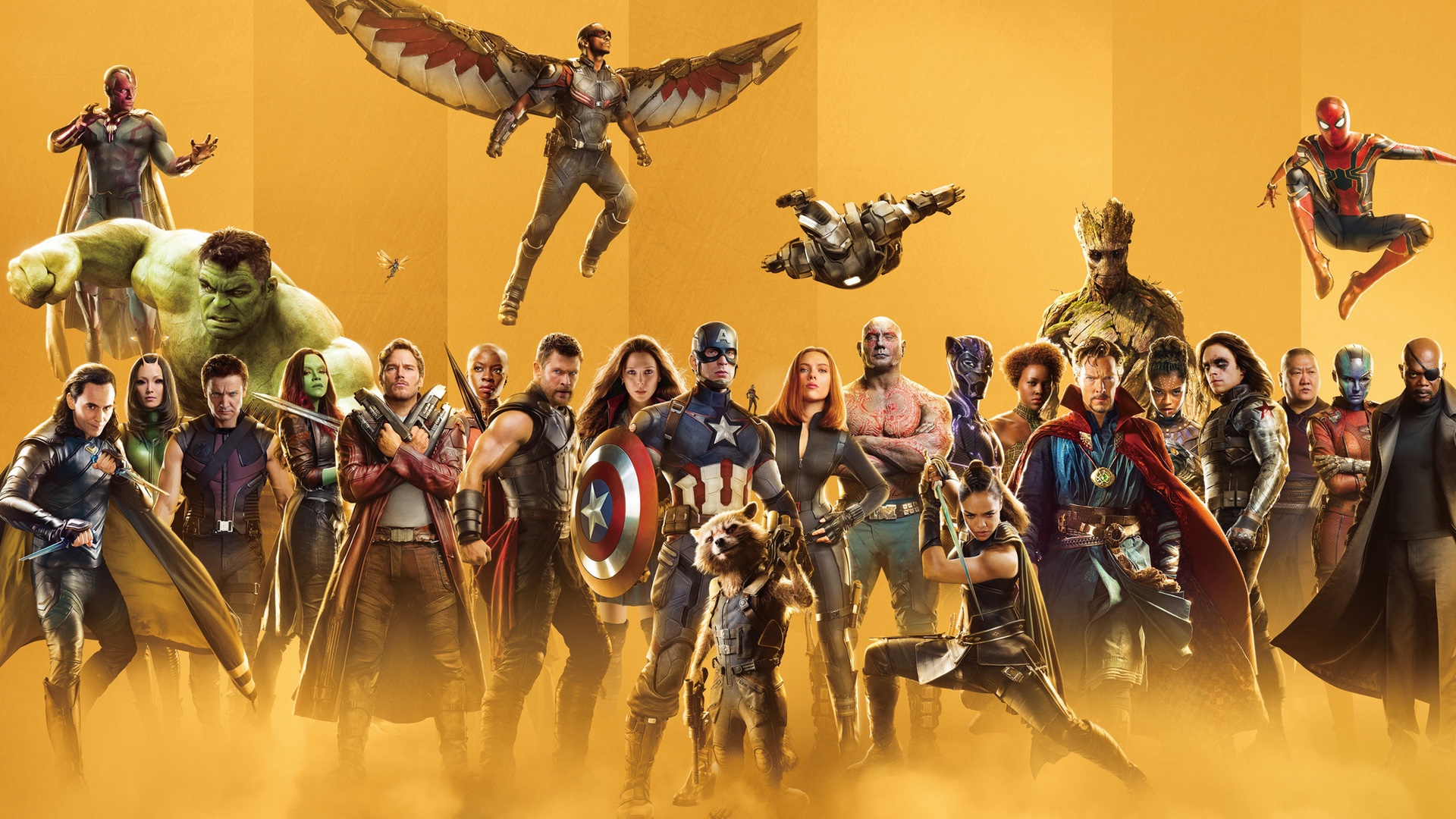 Marvel Releases AMAZING Gold Character Posters For 10th Anniversary
