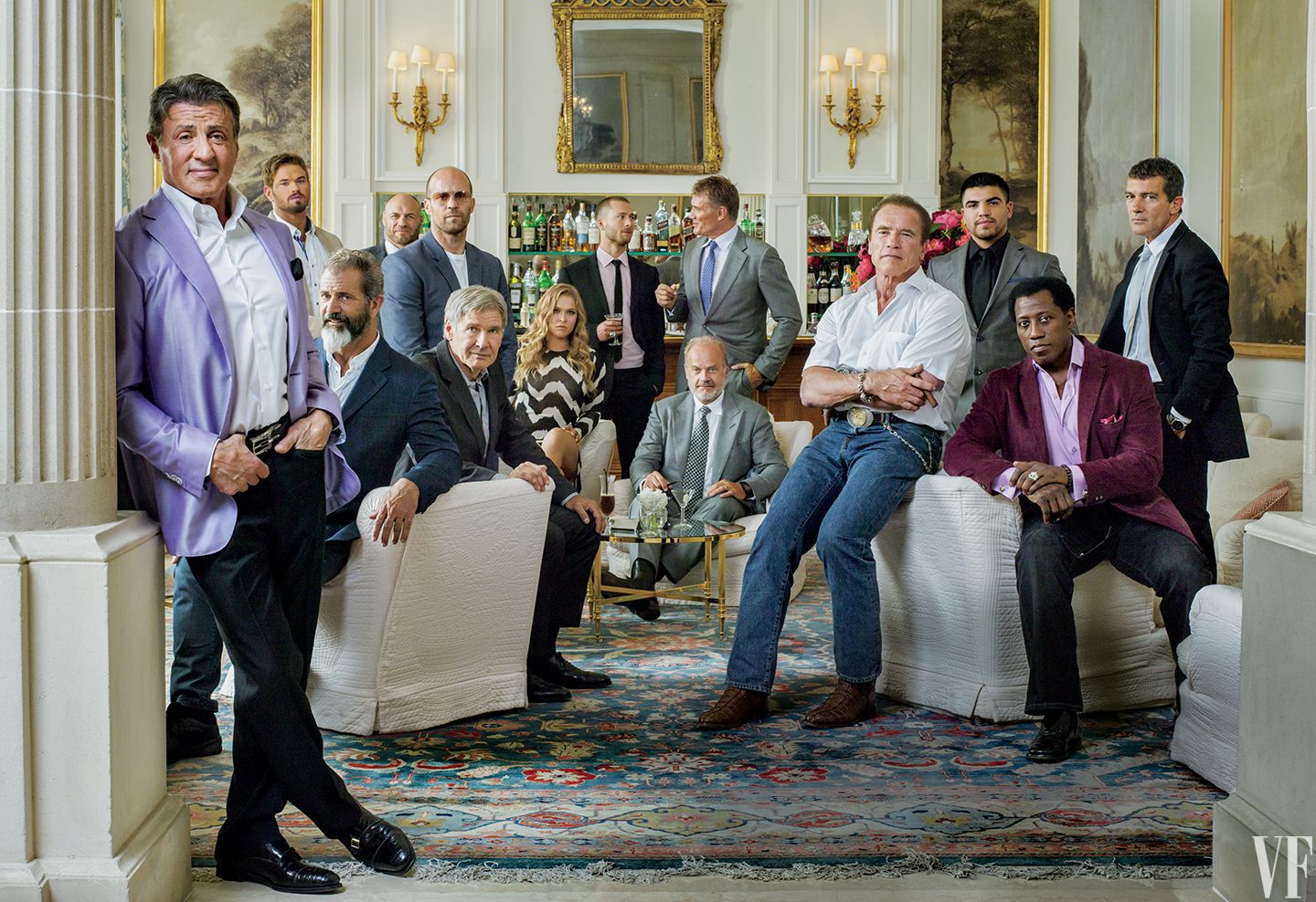Photos: The Cast of The Expendables 3. The expendables, Sylvester stallone, Expendables 3