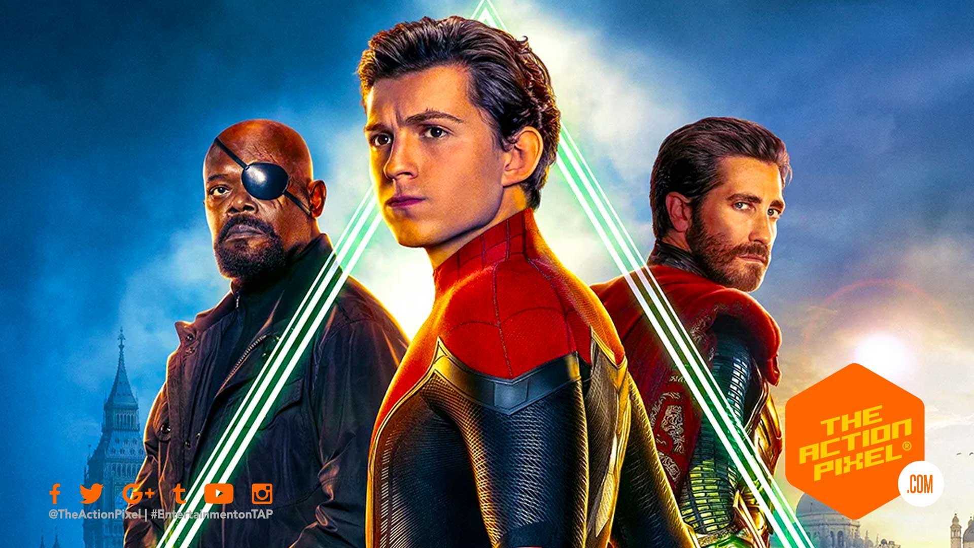 Spider Man: Far From Home” Release A New Set Of Posters