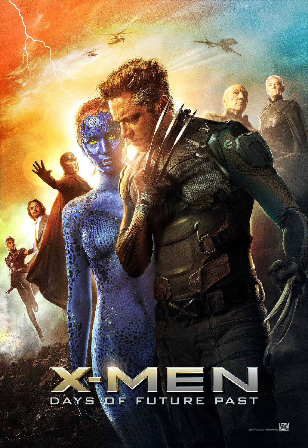 Poster: Bunch Of Characters From Bryan Singer's X Men: Days Of Future Past