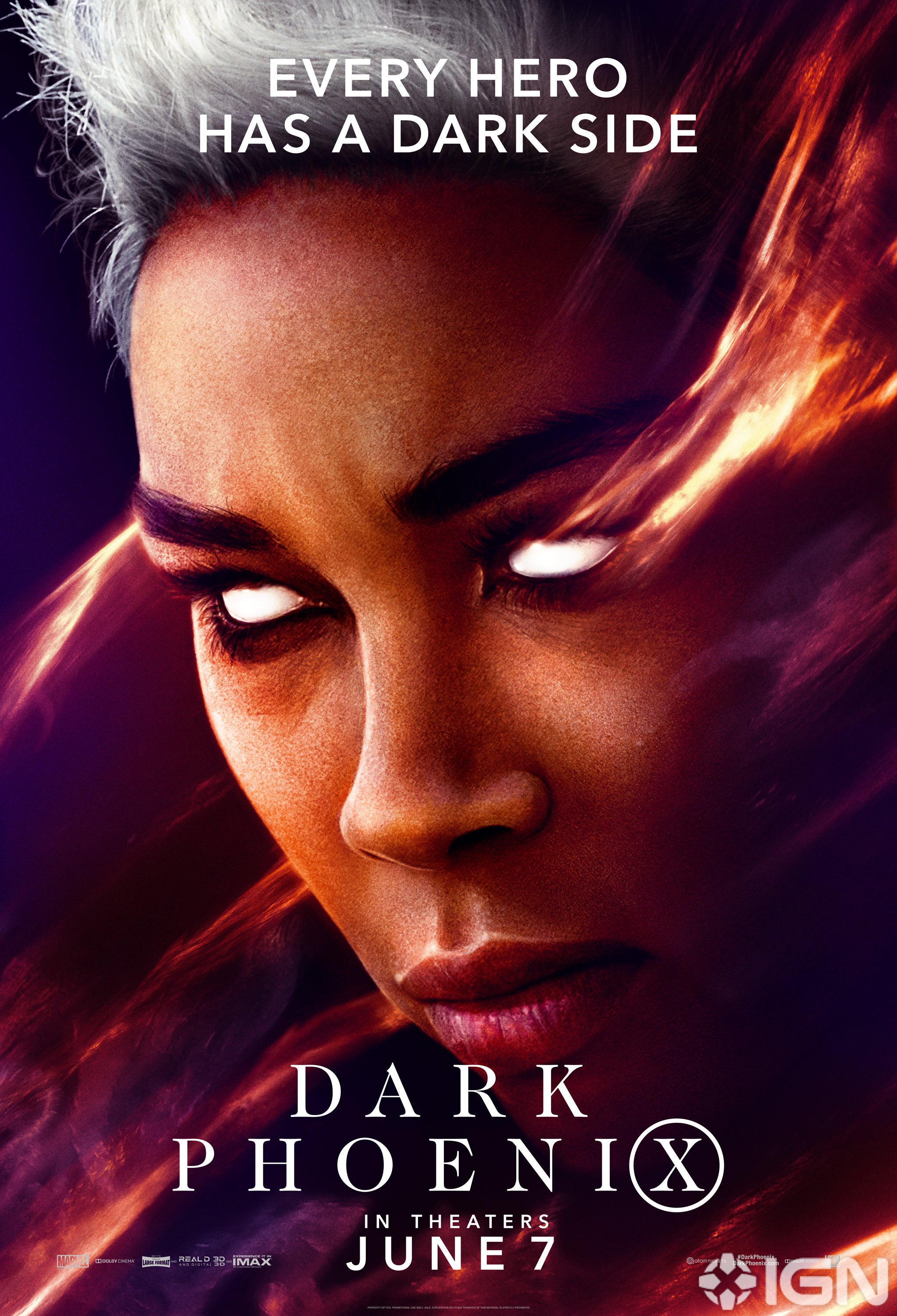 Dark Phoenix: 10 Exclusive X Men Characters Posters First