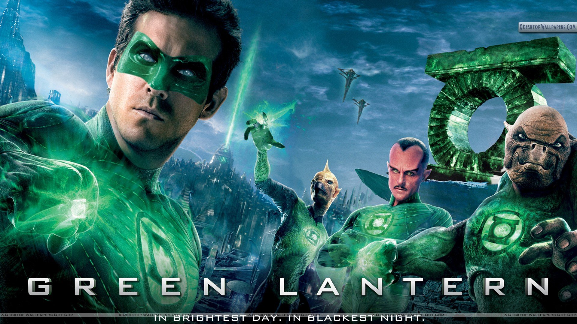 All Characters Green Lantern Wallpaper