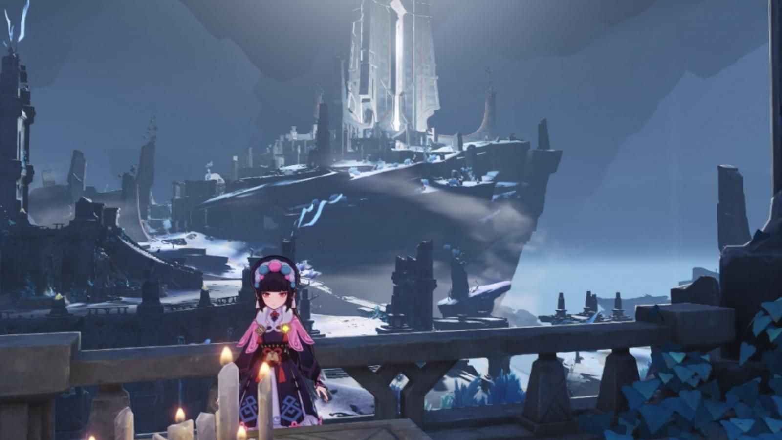 Enkanomiya Wallpaper