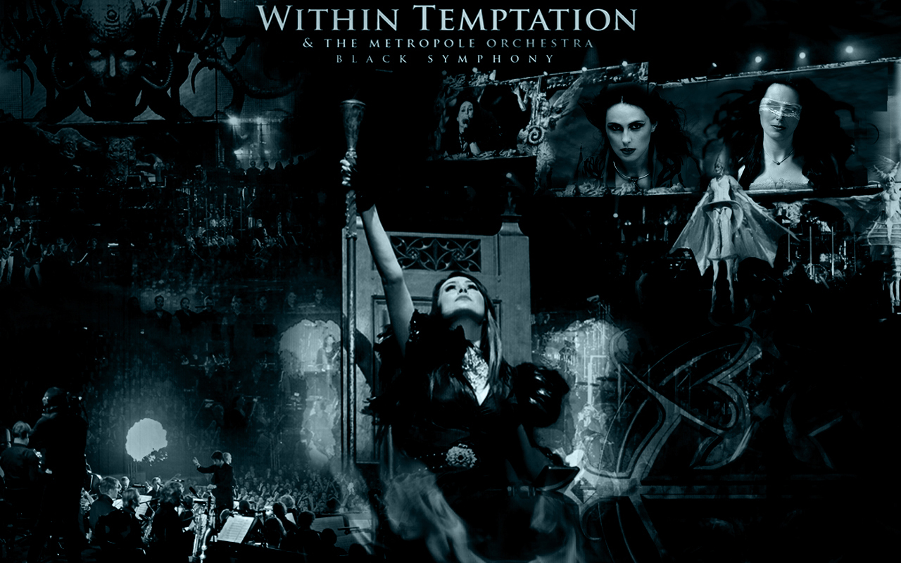 within temptation Metal Wallpaper