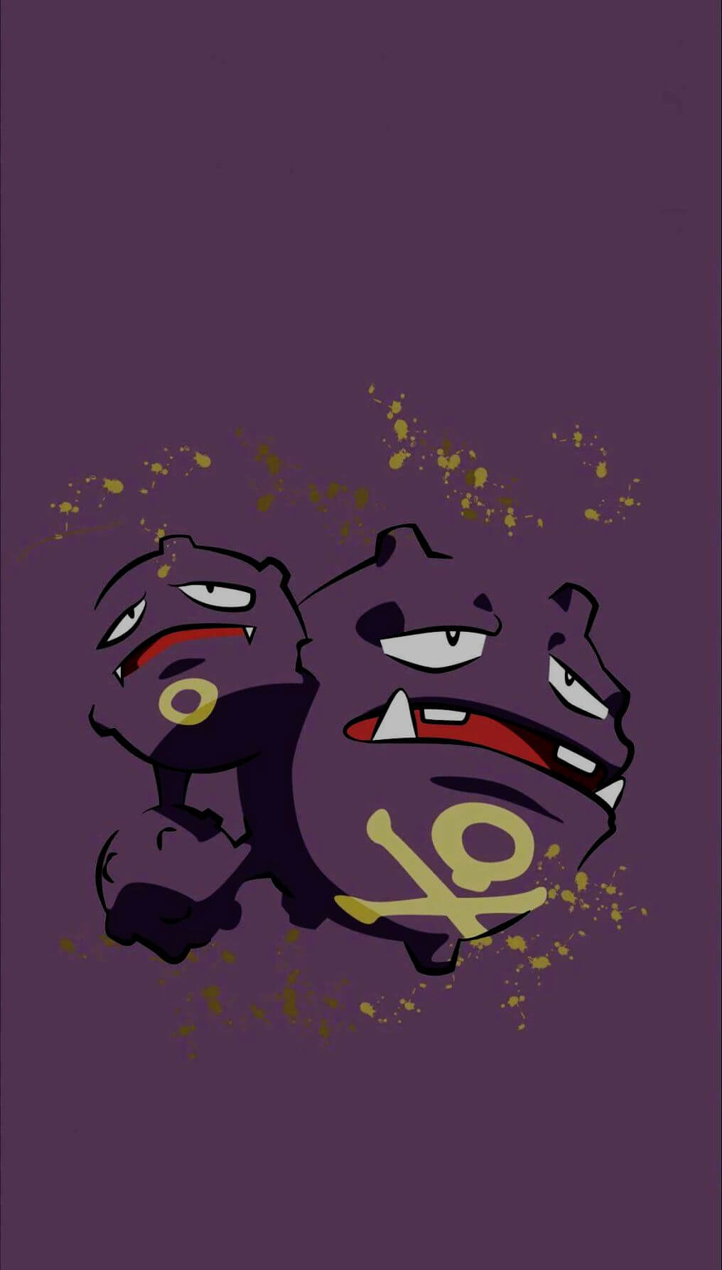 Weezing Pokemon Phone Wallpaper Turkau