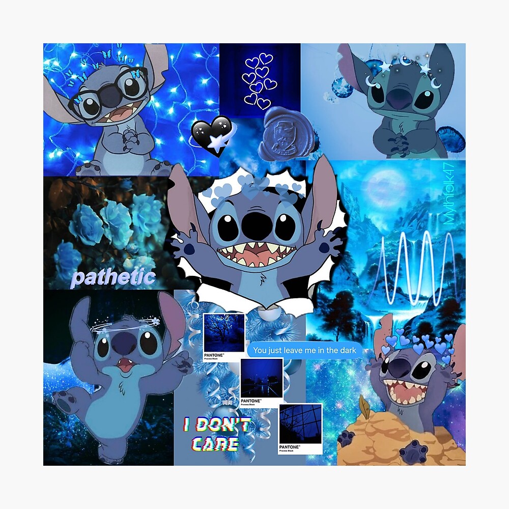 Aesthetic Stitch Poster