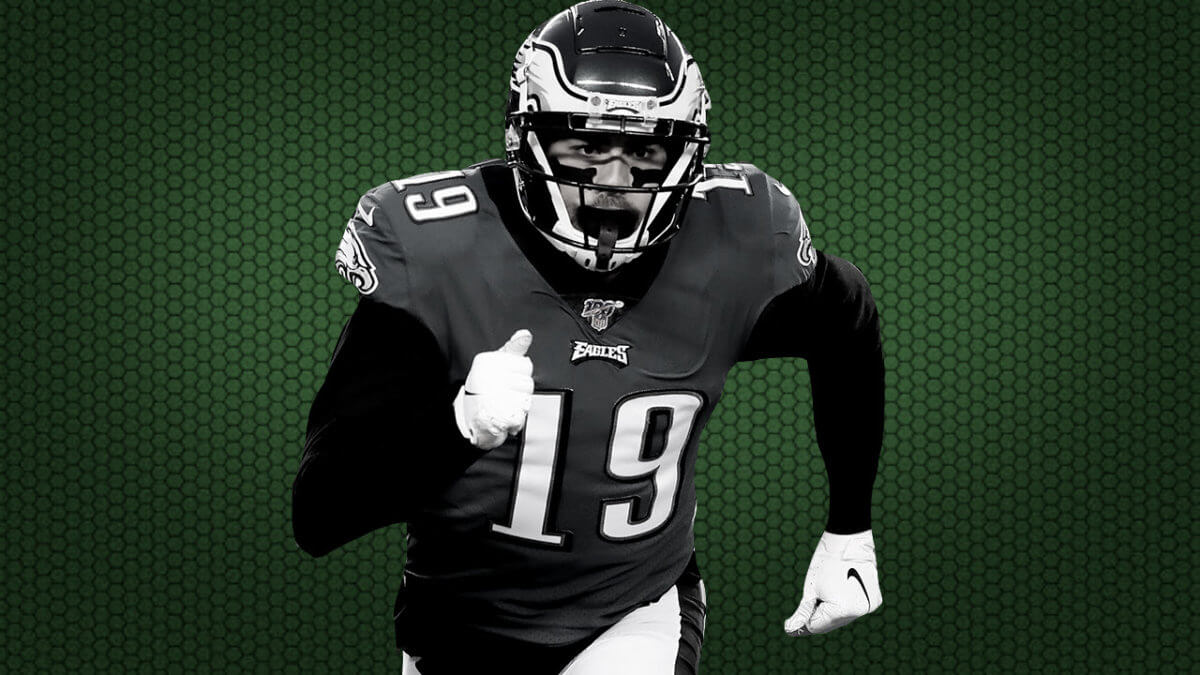 JJ Arcega Whiteside Vying To Stand Tall In Crowded Eagles WR Room