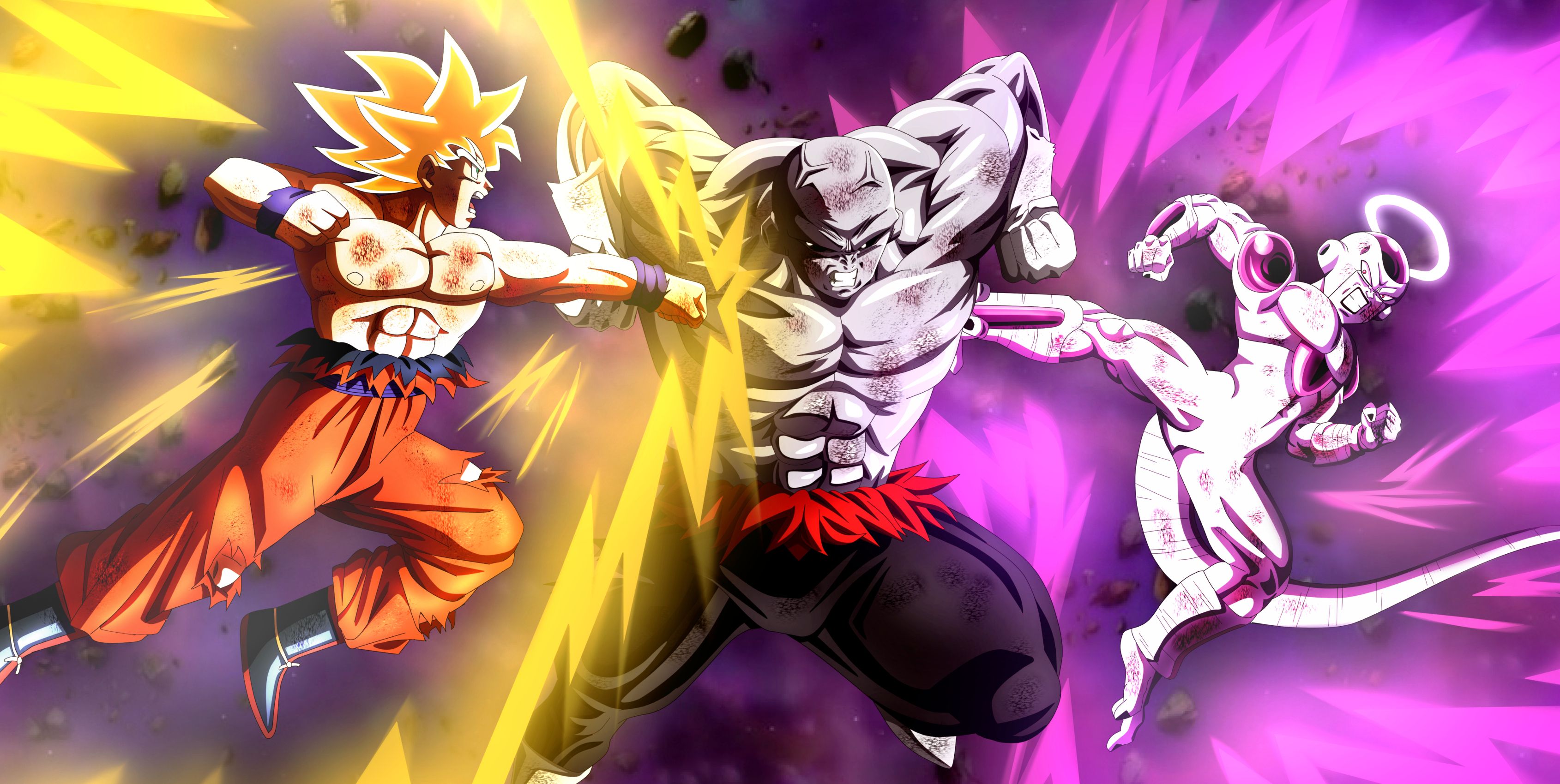 Goku vs Jiren Wallpaper