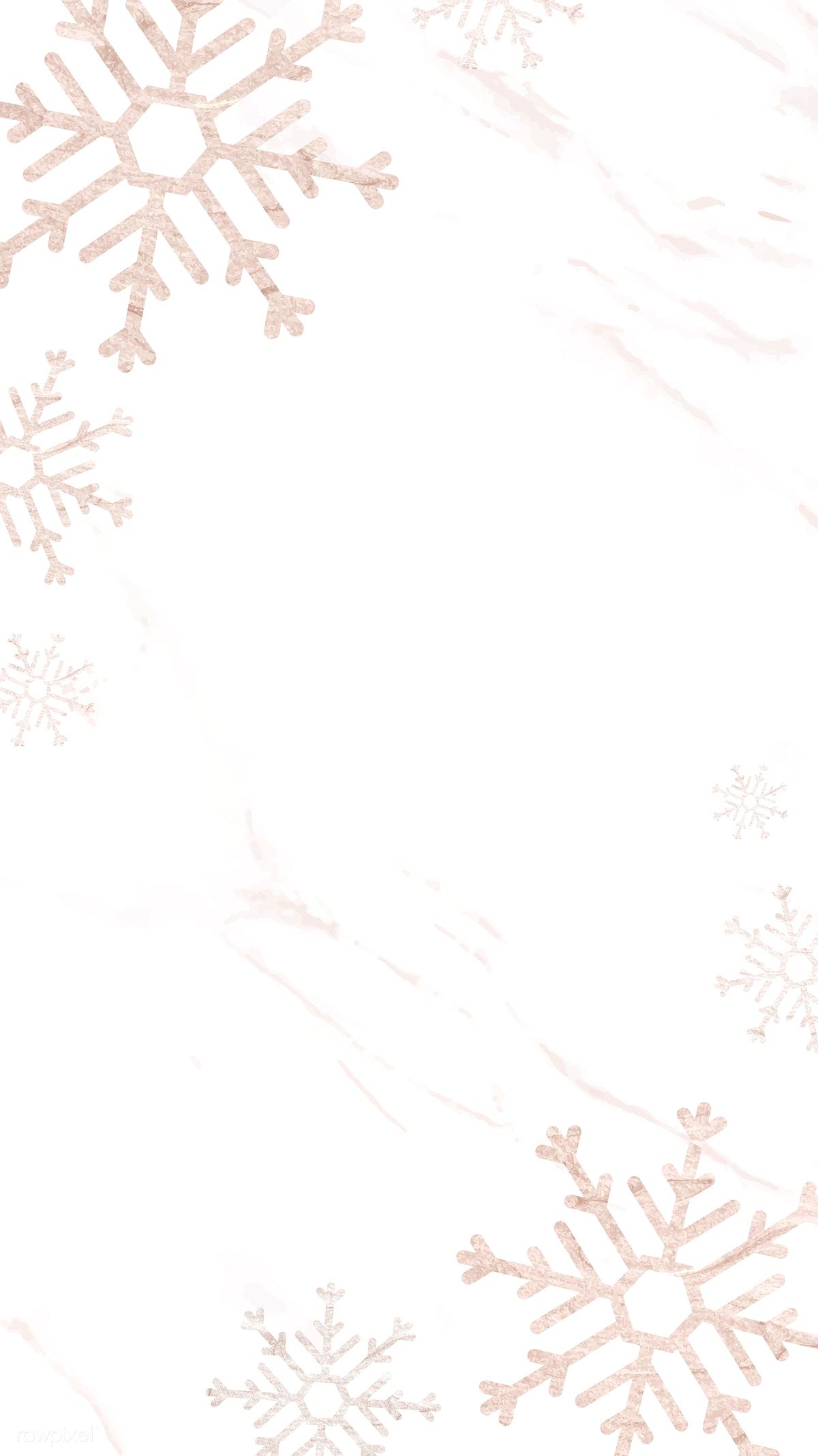 Snowflakes patterned on white mobile phone wallpaper vector. premium image by rawpixel.c. Christmas phone wallpaper, Wallpaper iphone christmas, Winter wallpaper