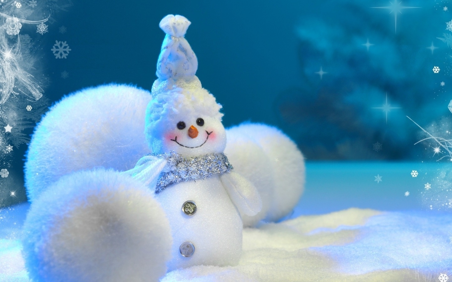 Happy Little Snowman Mac Wallpaper Download