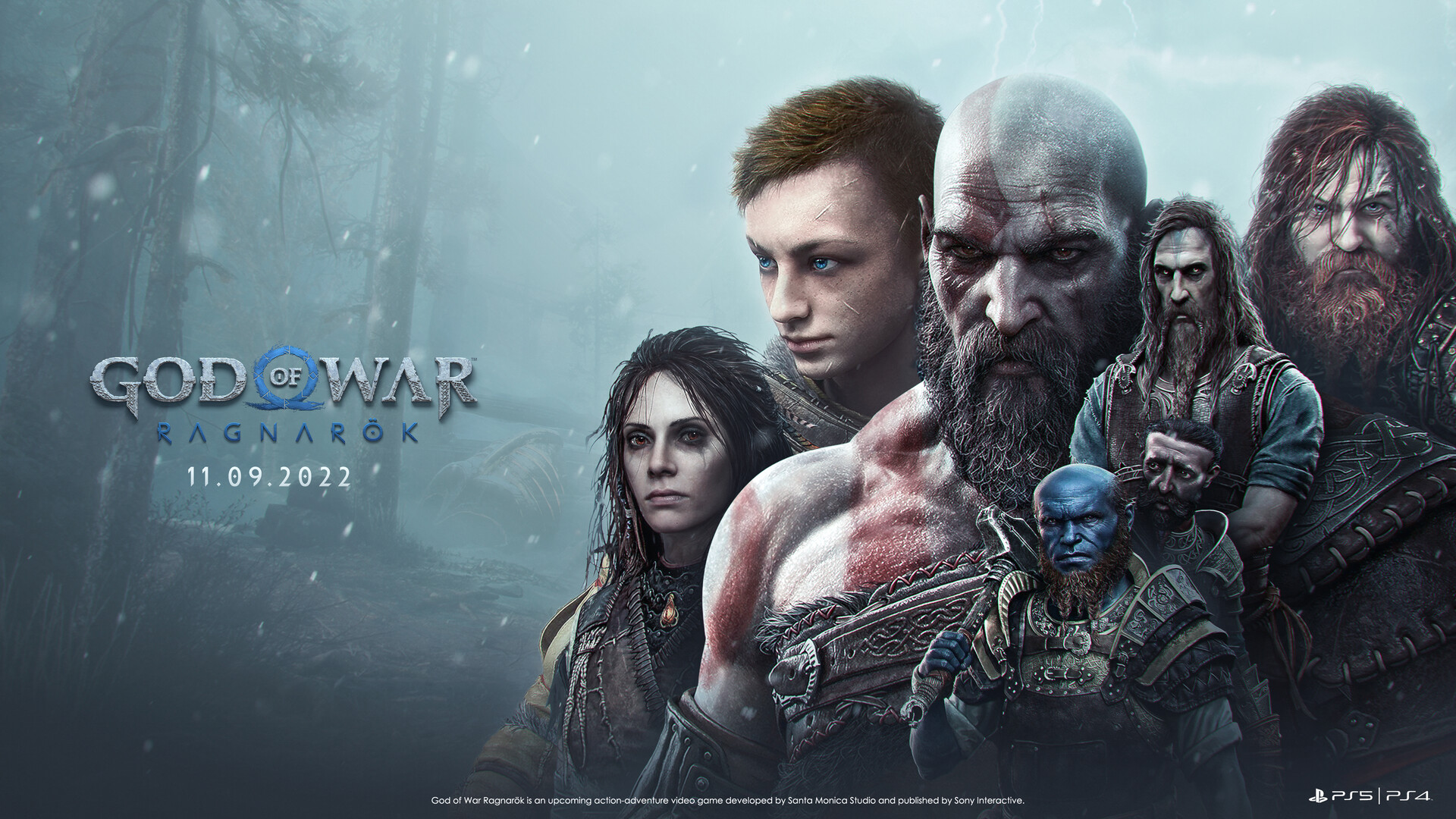 I made God Of War: Ragnarok Wallpapers (Full version download in