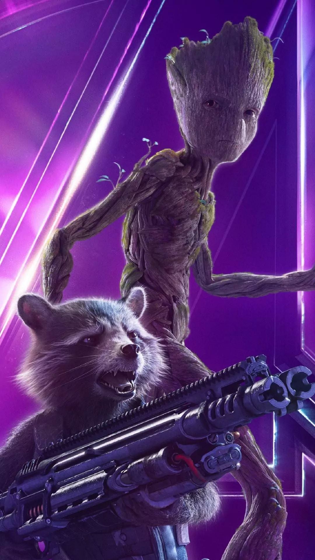 Groot And Rocket Raccoon Wallpaper Marvel Wallpaper