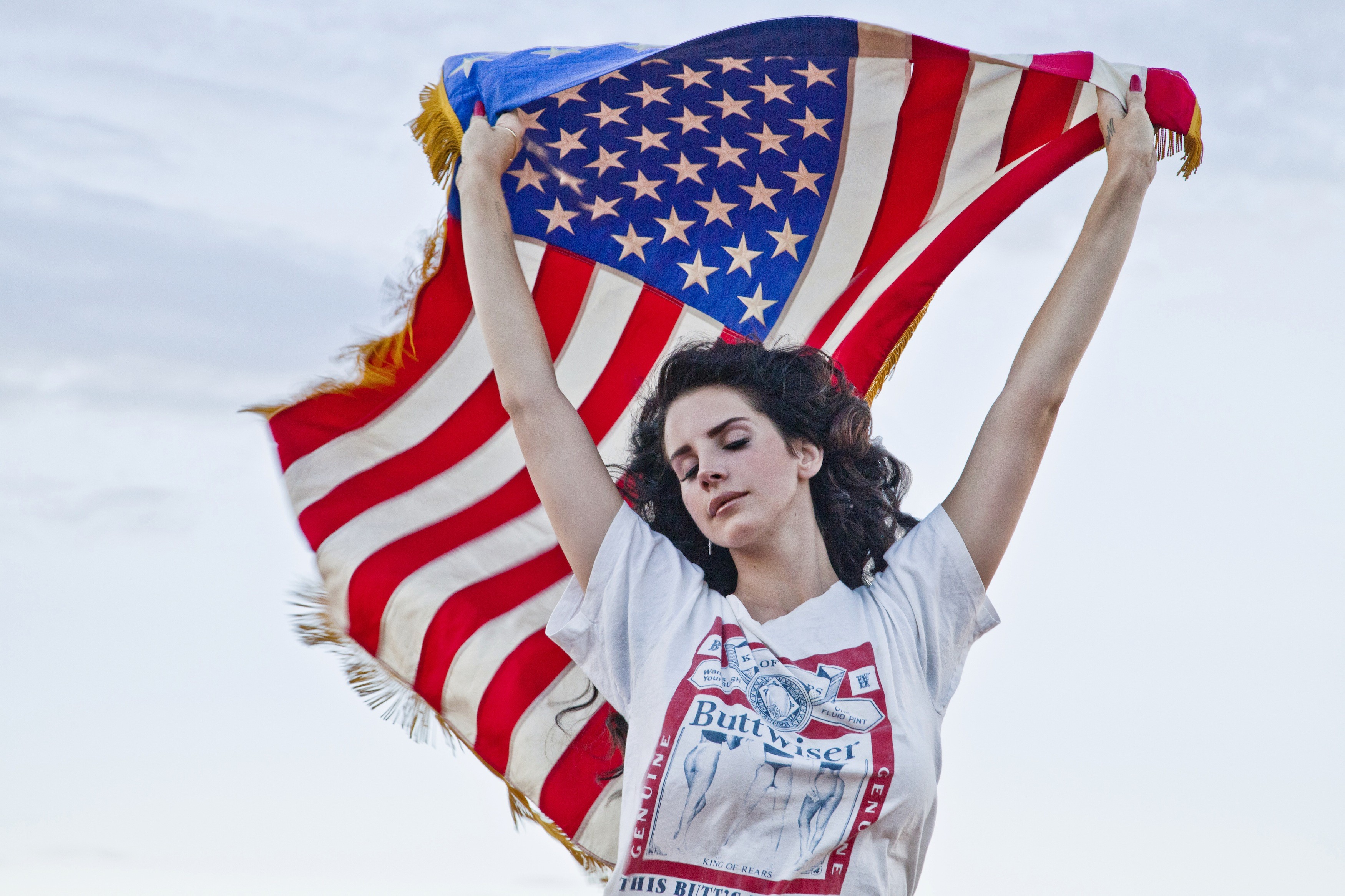 Lana Del Rey, Flag Wallpaper HD / Desktop and Mobile Background