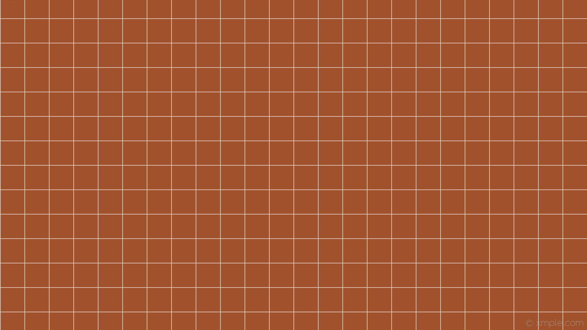 Download Brown Aesthetic Grid Lines Wallpaper