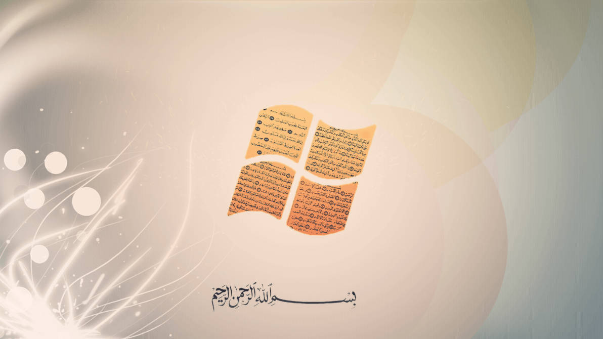 Download Islamic Windows Logo Wallpaper