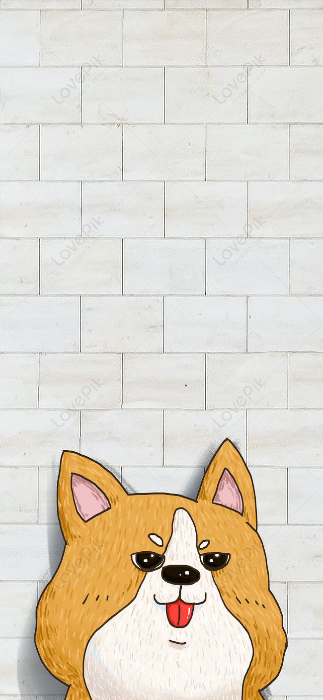 Cartoon Puppy Mobile Wallpaper Image Free Download