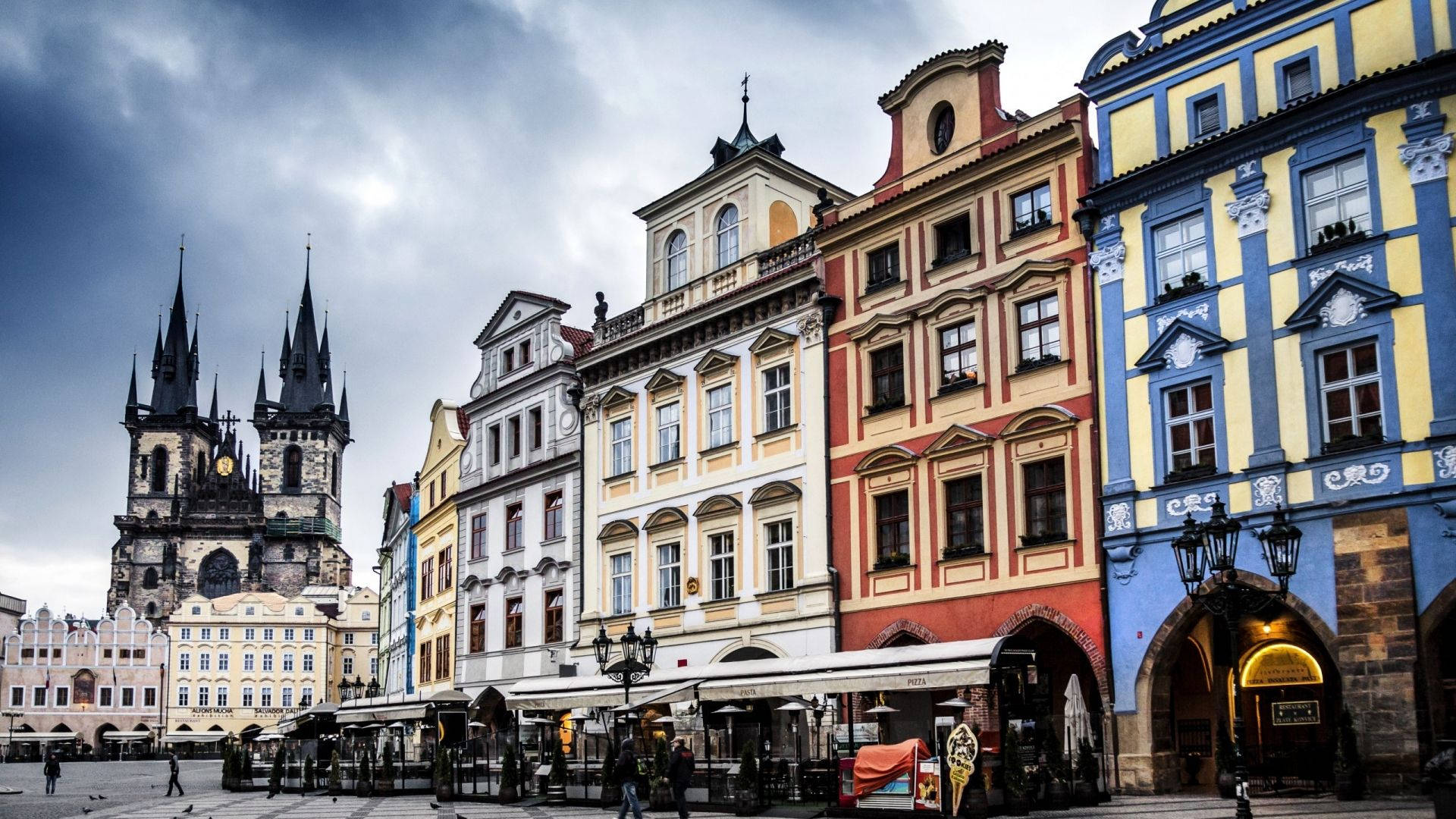 Download Prague Europe Dutch Houses Wallpaper