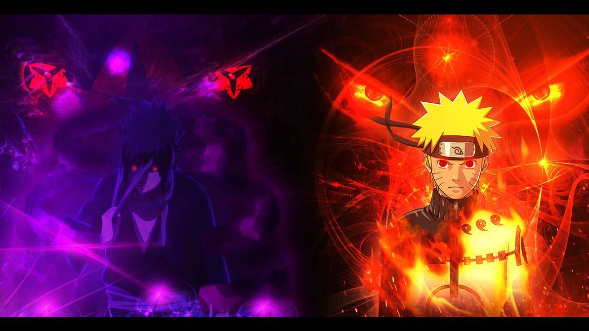 Naruto and sasuke wallpaper, Sasuke, Naruto