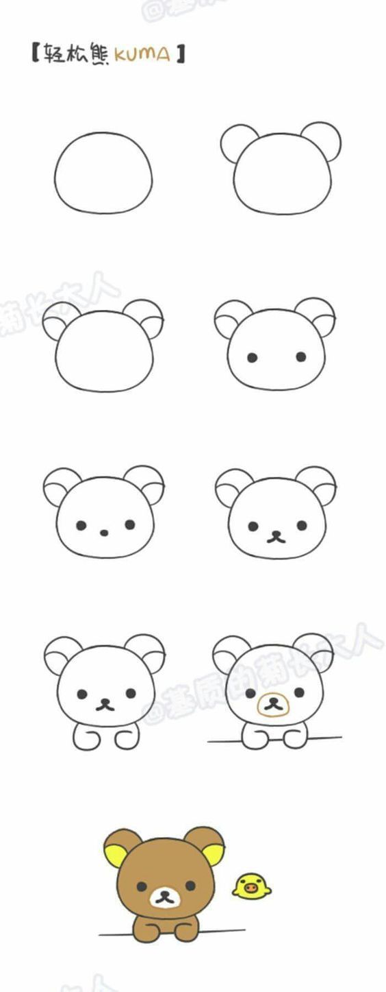 Cute Kawaii Drawings Wallpaper 2022 {New*} Picture, Image & Photo