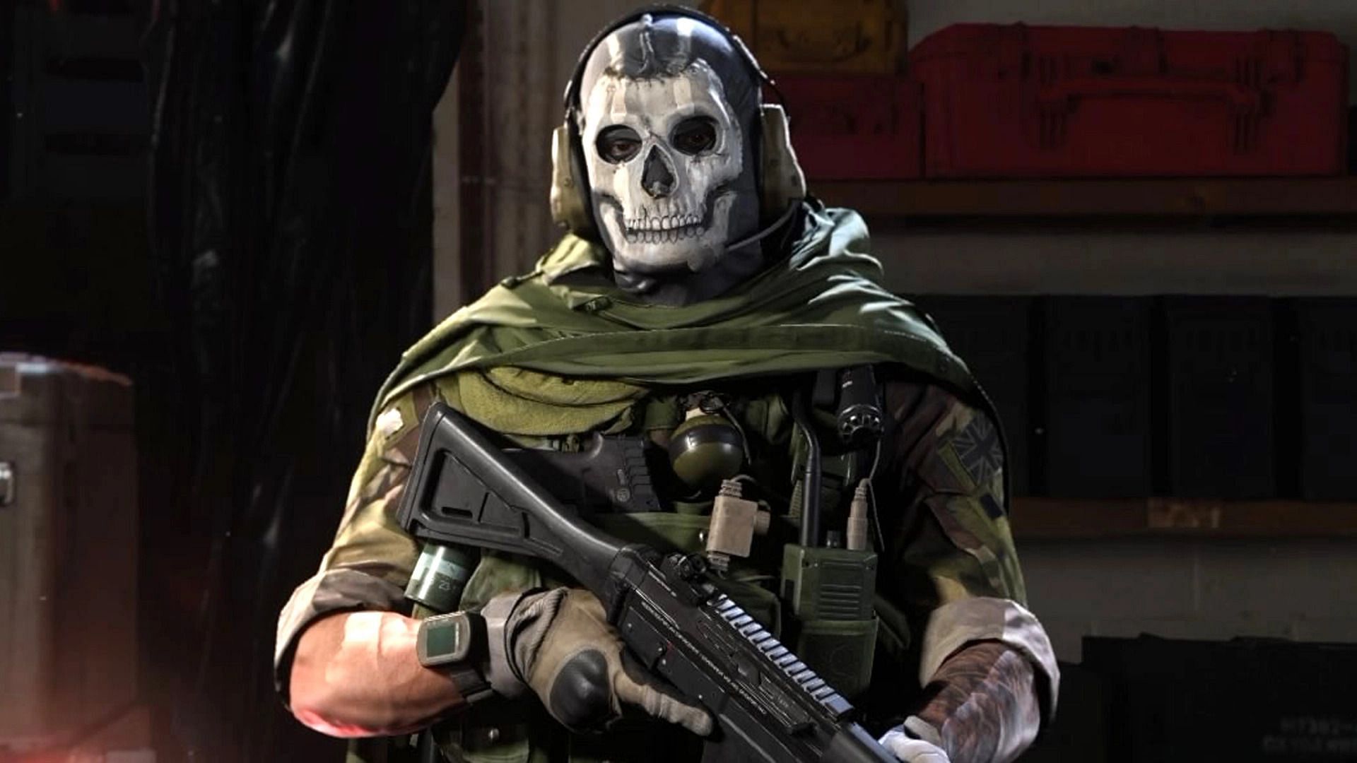 Modern Warfare 2 Ghost unmasked does the operator look under his skull veil