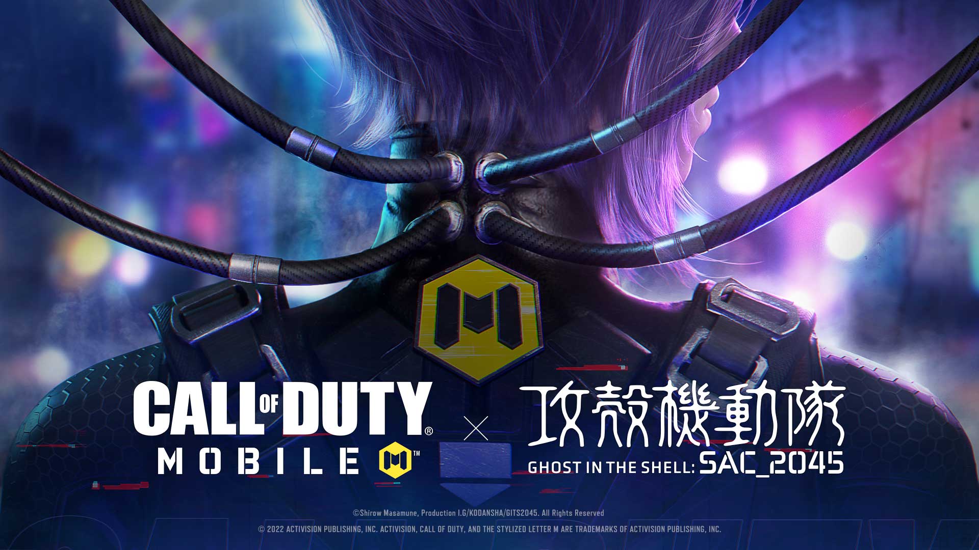 Ghost in the Shell: SAC_2045 Comes to Call of Duty®: Mobile in Season 7
