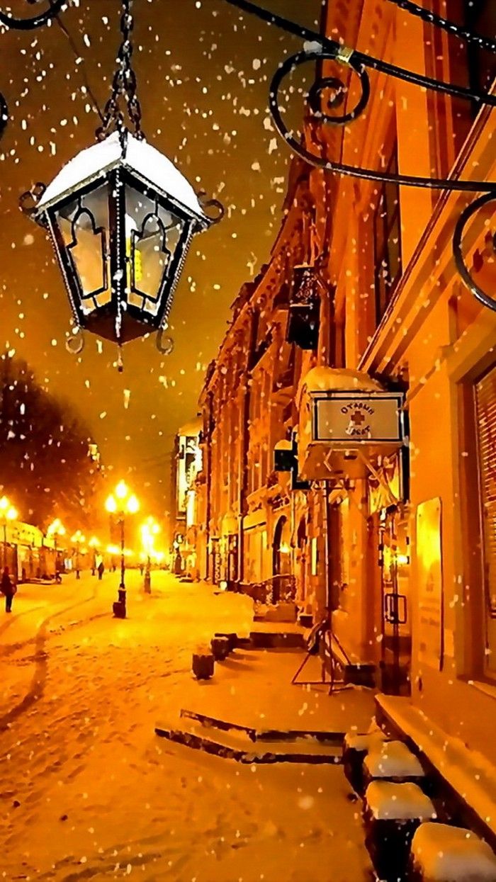 Moscow Winter At Night IPhone 6 Wallpaper. Winter wallpaper, iPhone wallpaper winter, City iphone wallpaper