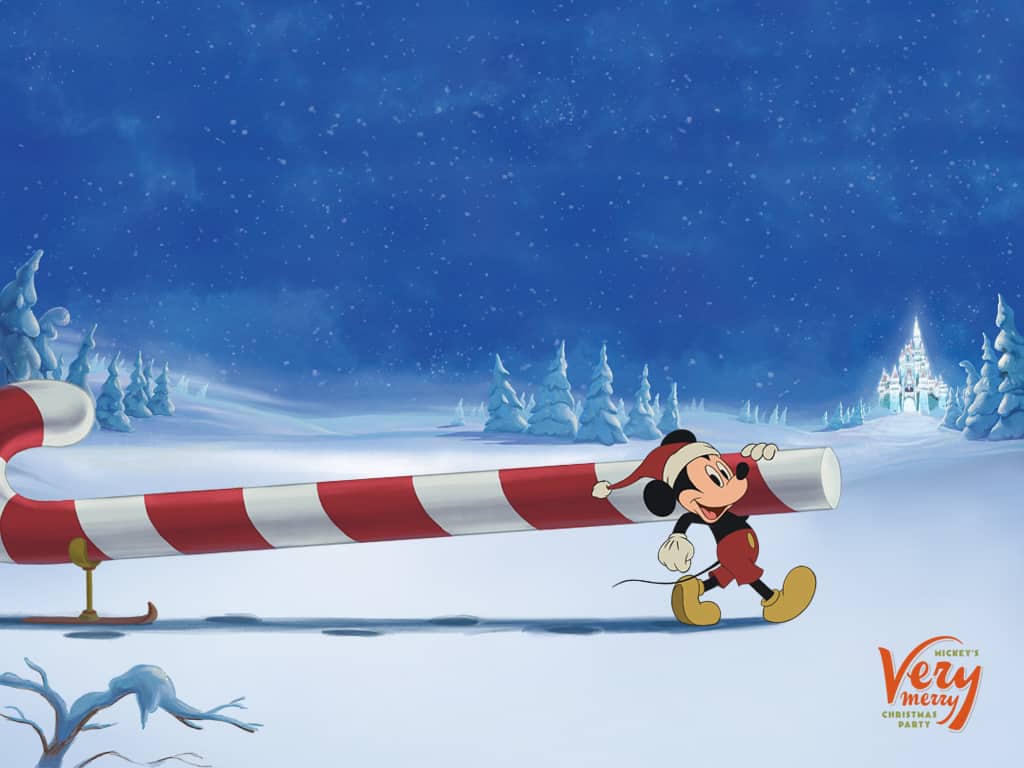 Disney World Christmas Wallpapers - Wallpaper Cave