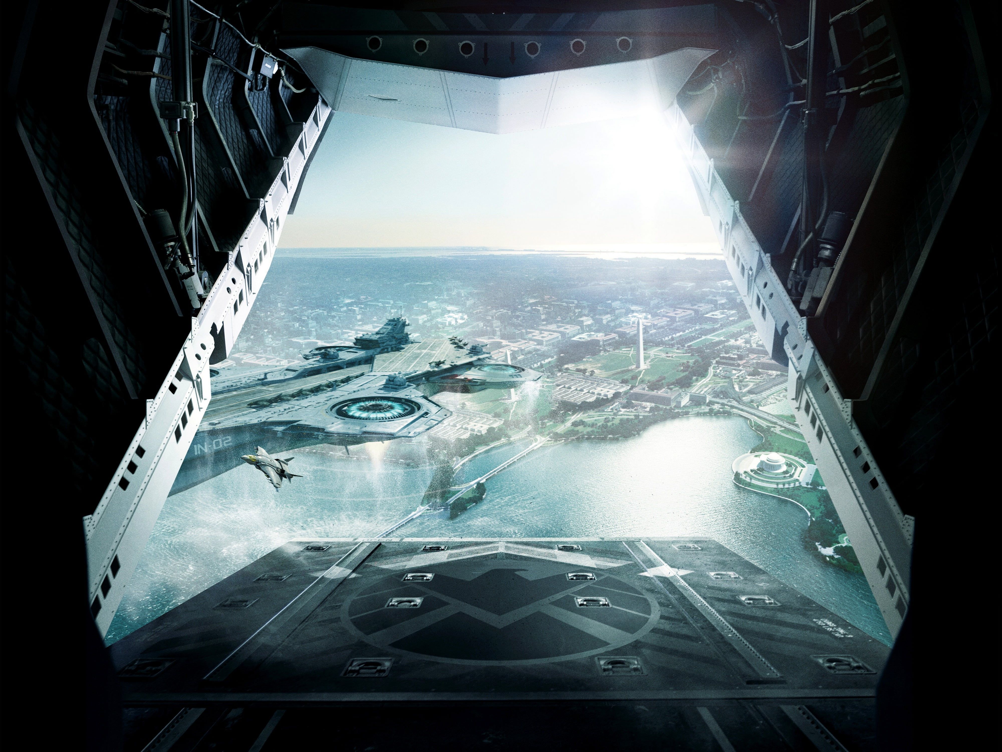 HD wallpaper: the city, fiction, hero, the plane, Captain America, Marvel Comics. Captain america wallpaper, Captain america winter soldier, Marvel comics