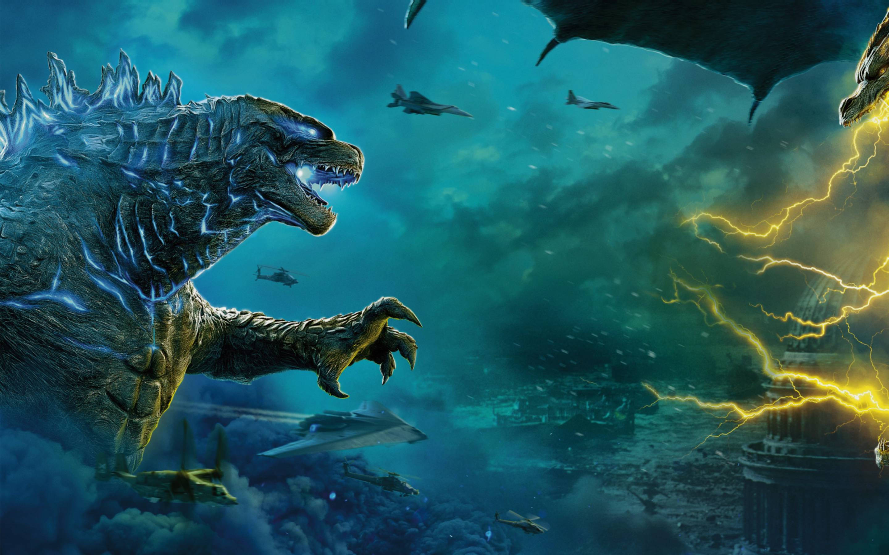 Download HD Aesthetic Godzilla King Of The Monsters Wallpaper