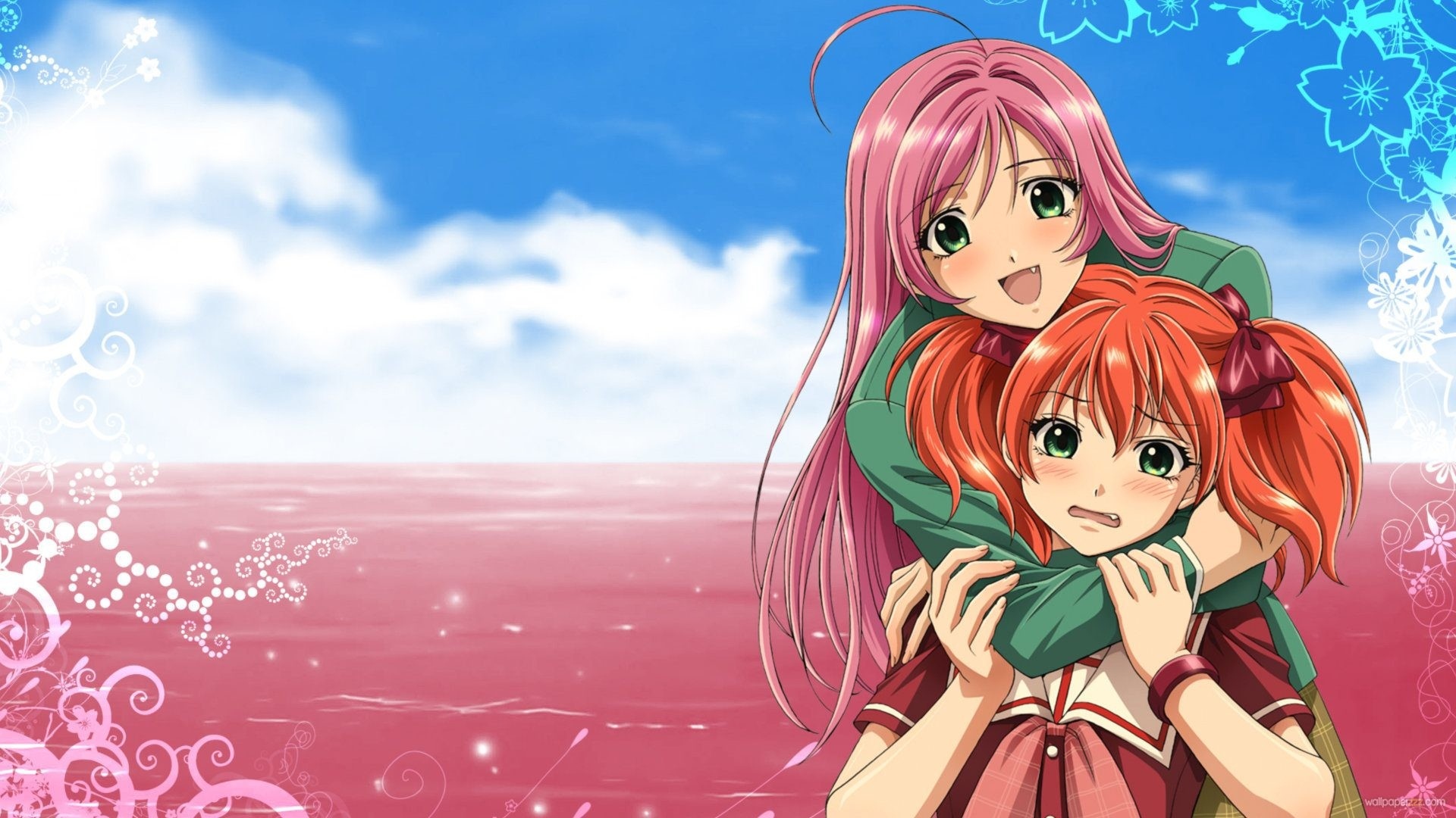 Anime best friends Wallpaper Download