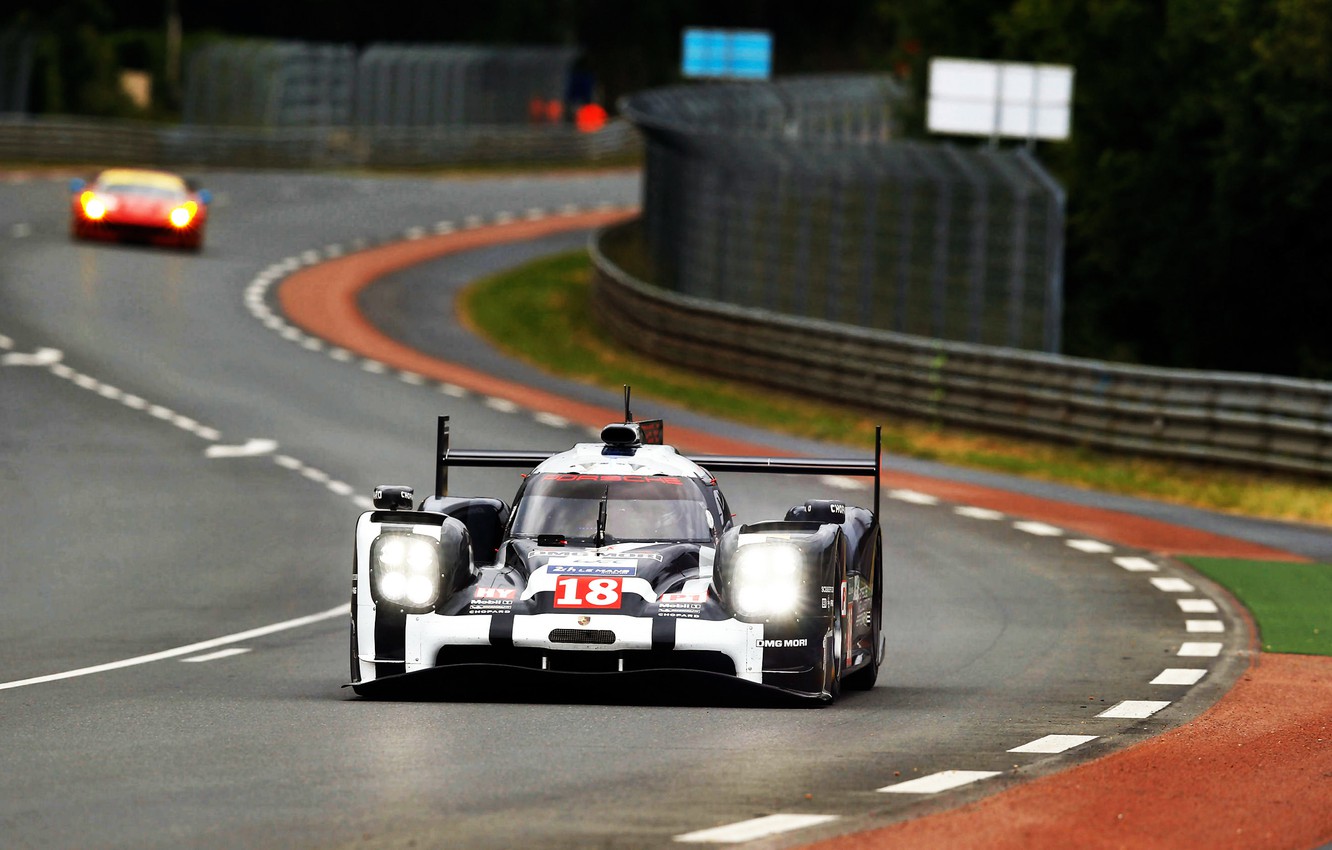 Wallpaper Porsche, The front, WEC, 24H Le Mans image for desktop, section спорт