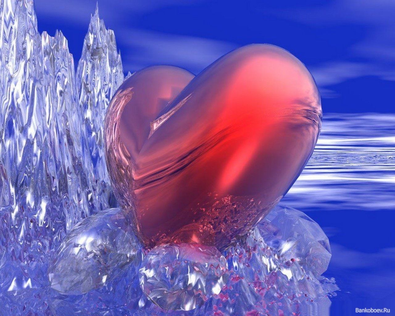 Frozen Heart Wallpapers Wallpaper Cave