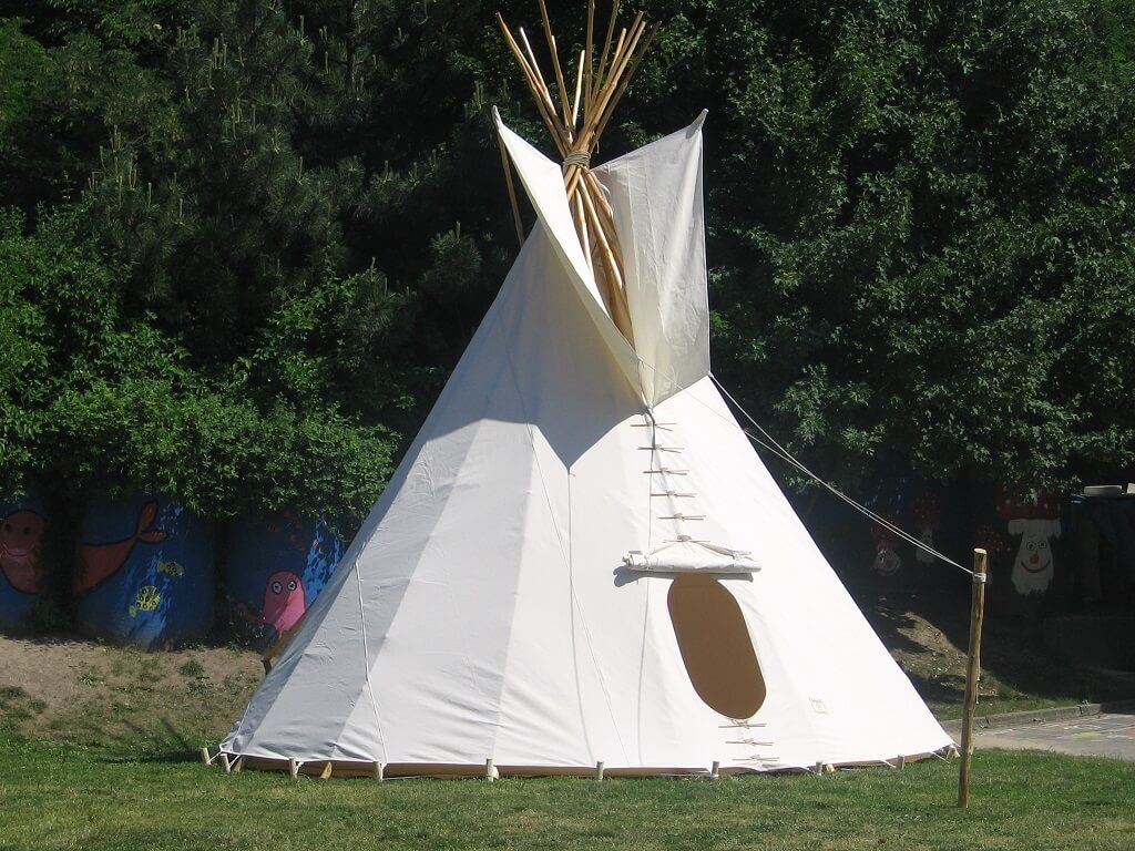 Description. The Indian Teepee tents
