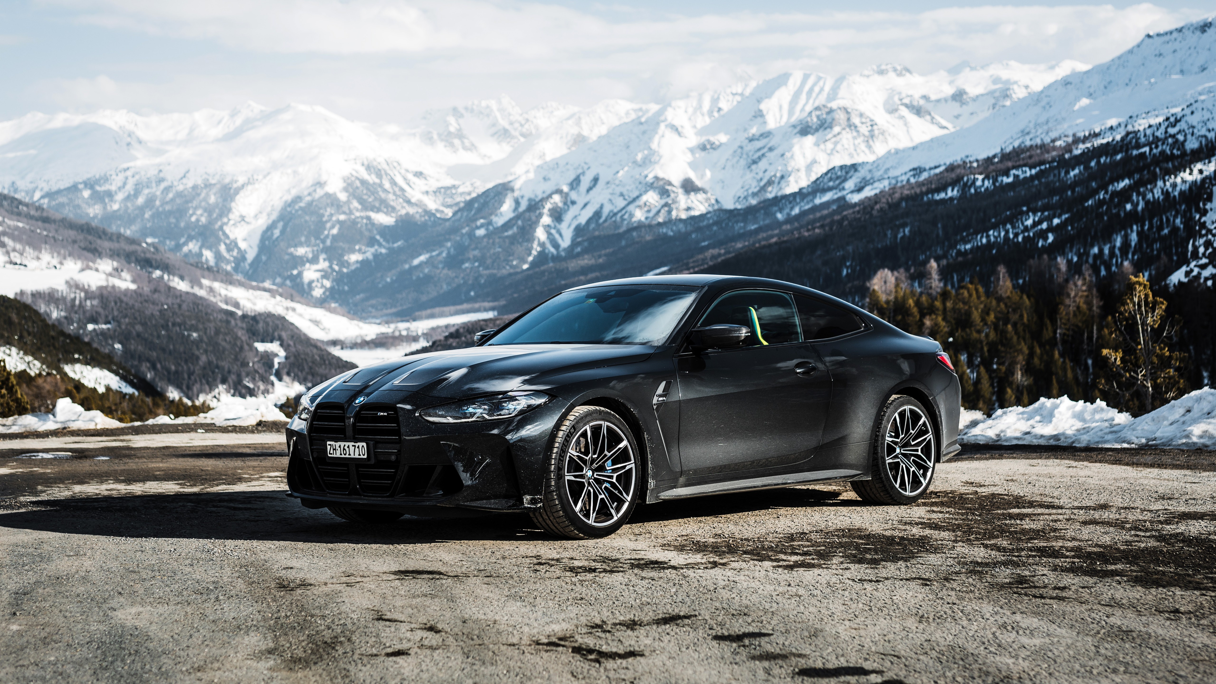 Download Grand Tourer Black Car Car BMW