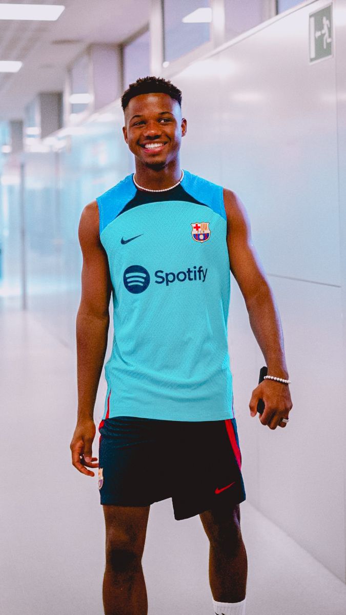 Ansu Fati (pre Season 22 23). Fútbol, Visca Barça, Jugadores De Fútbol