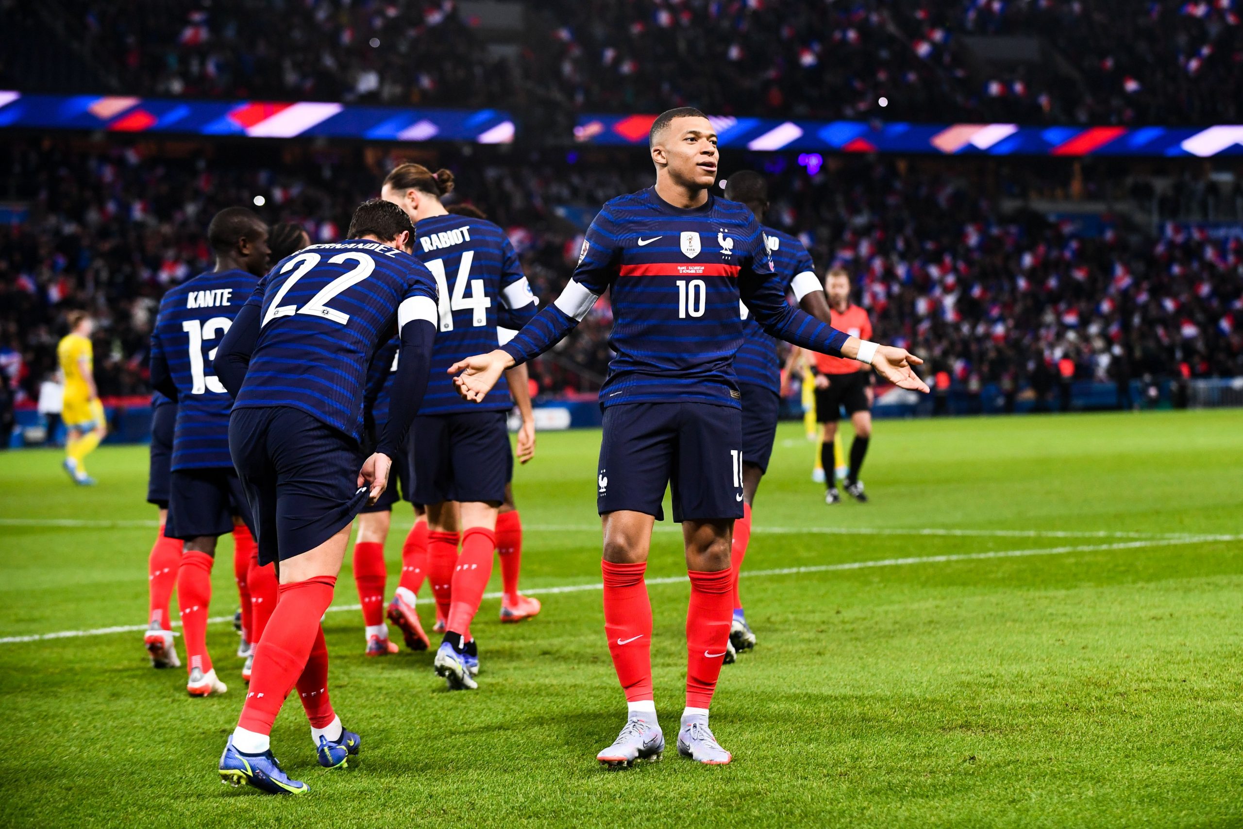France 8 0 Kazakhstan; Stunning Kylian Mbappé Performance Helps Les Bleus To Seal Qualification For Qatar 2022 World Cup