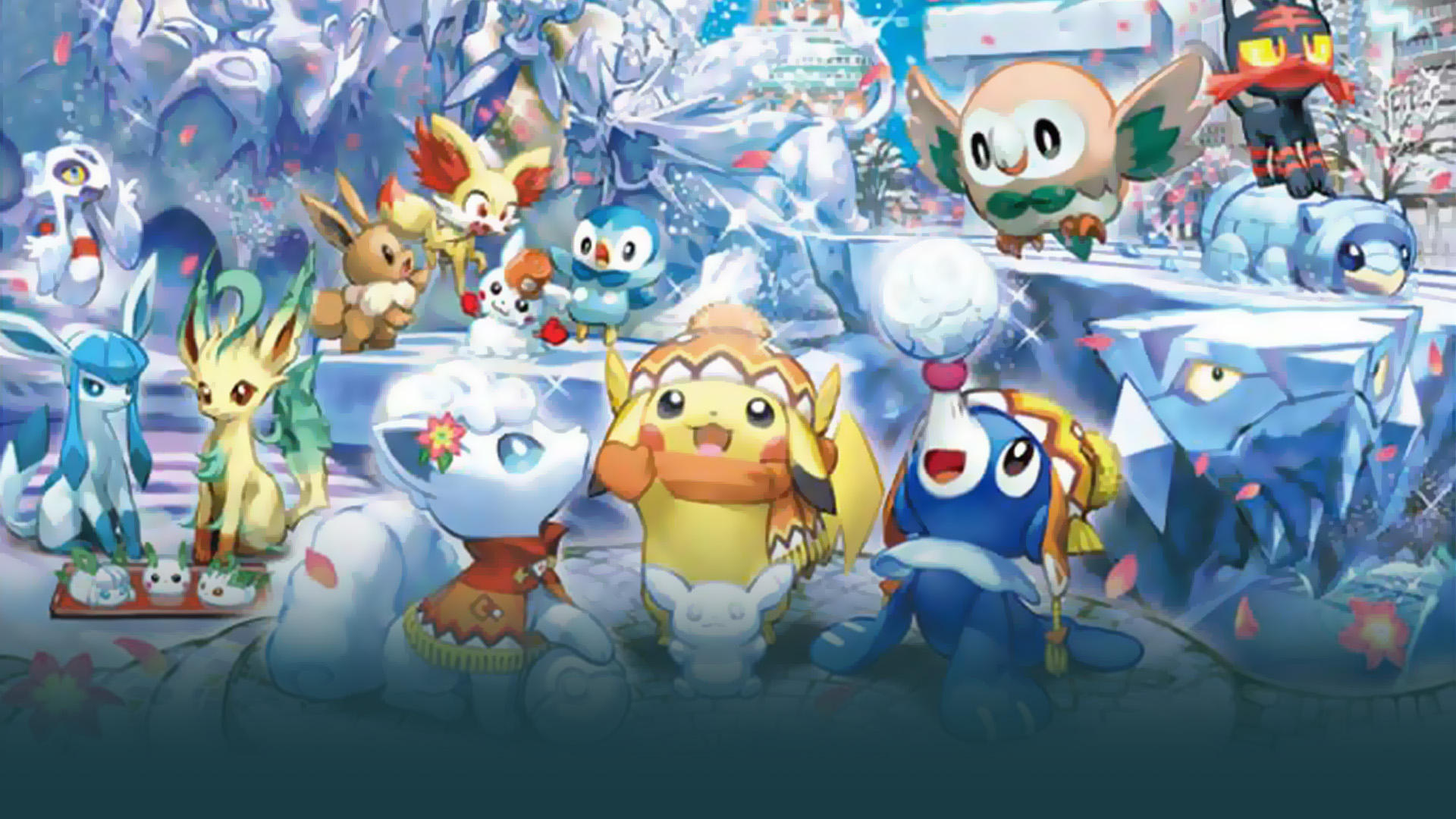 Pokémon Winter Wallpapers Wallpaper Cave