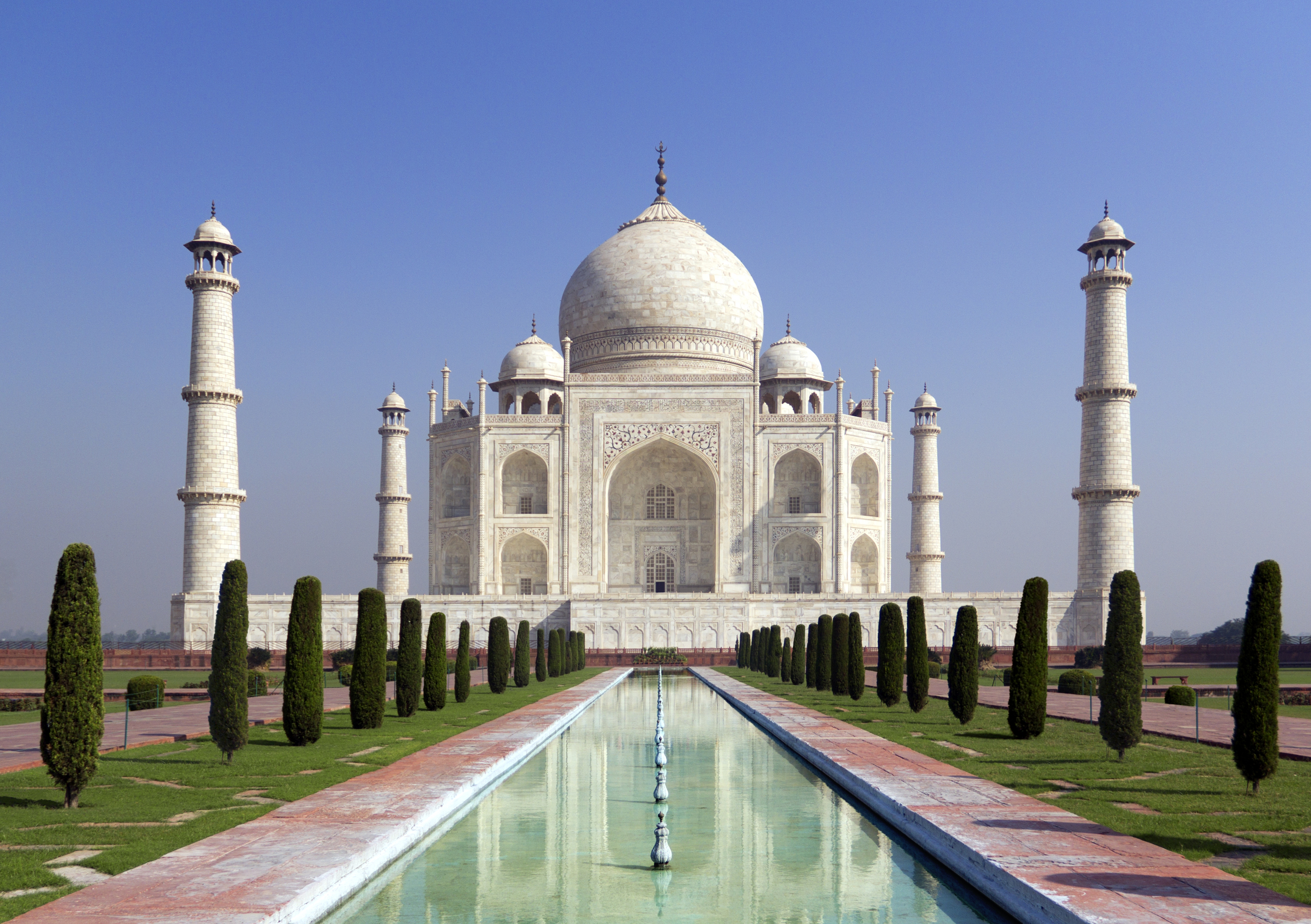 4K Taj Mahal Wallpaper and Background Image