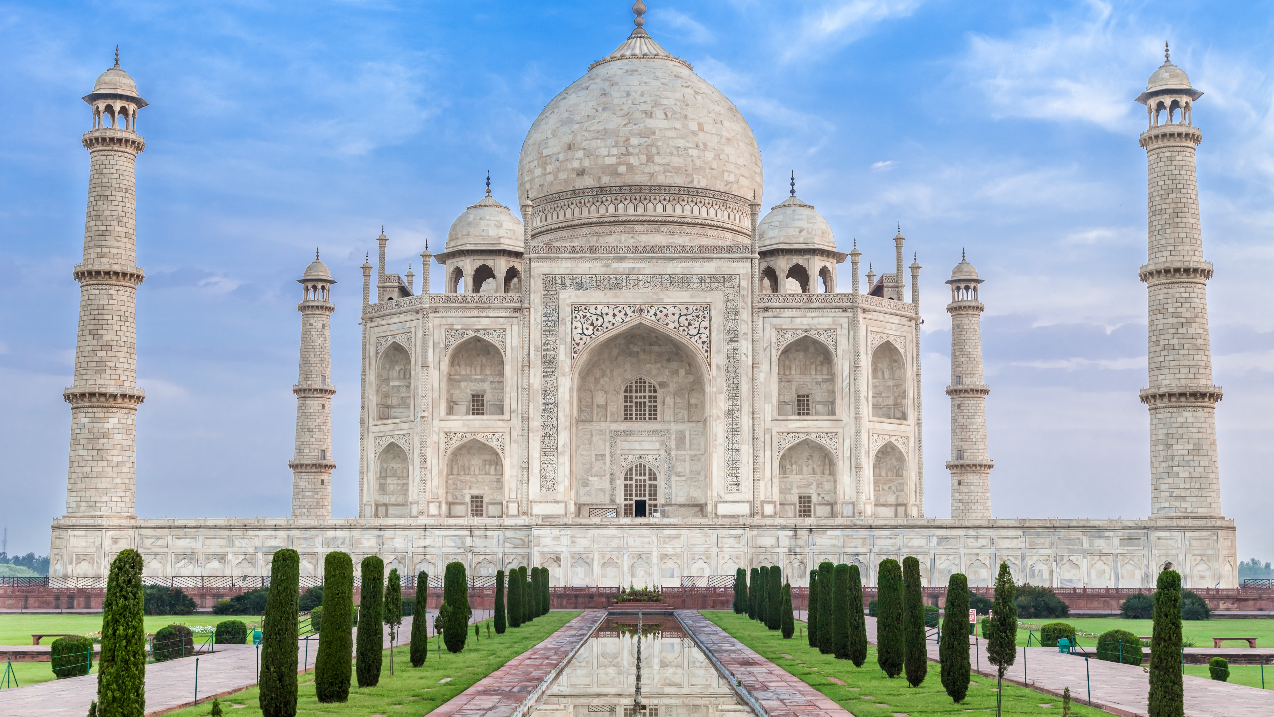 Wallpaper Taj Mahal, India, temple, castle, travel, tourism, Architecture