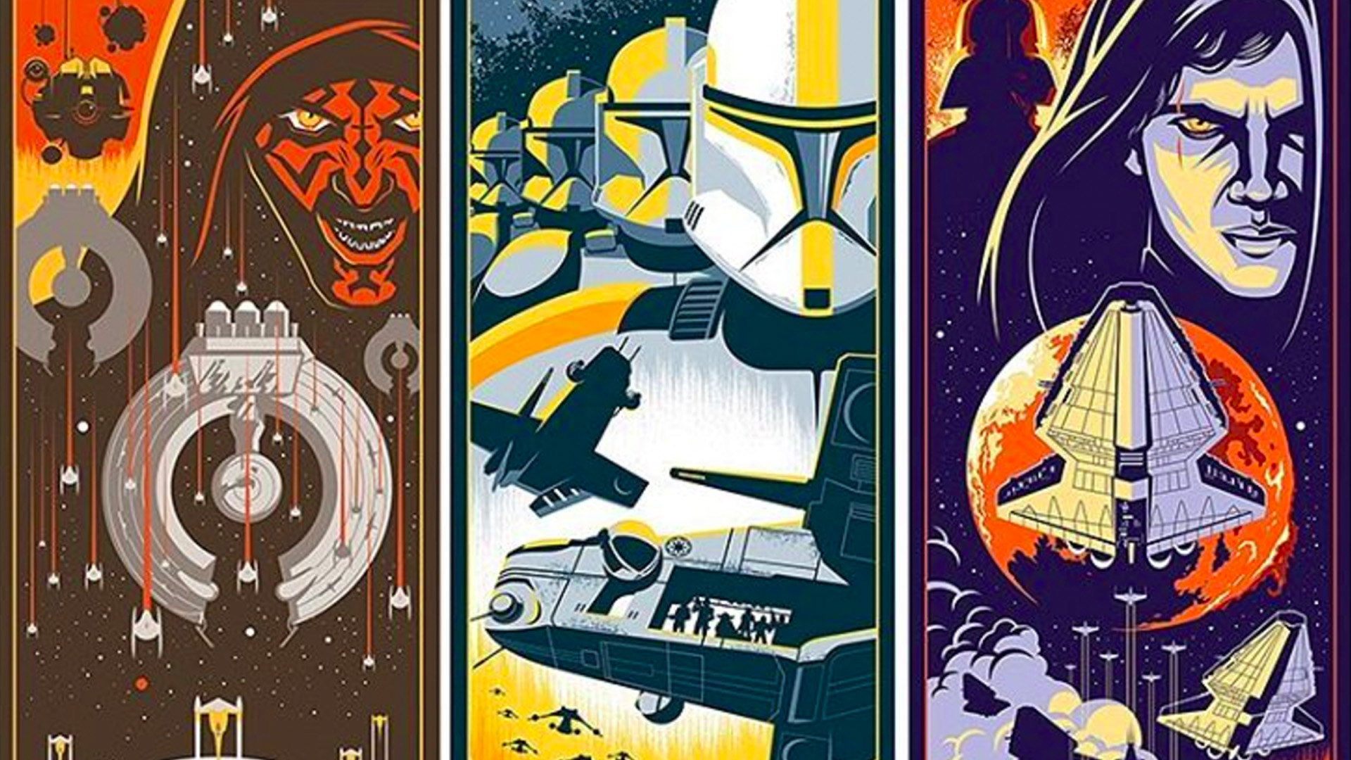 Eric Tan's STAR WARS Prequel Posters Are Way Better Than the Movies