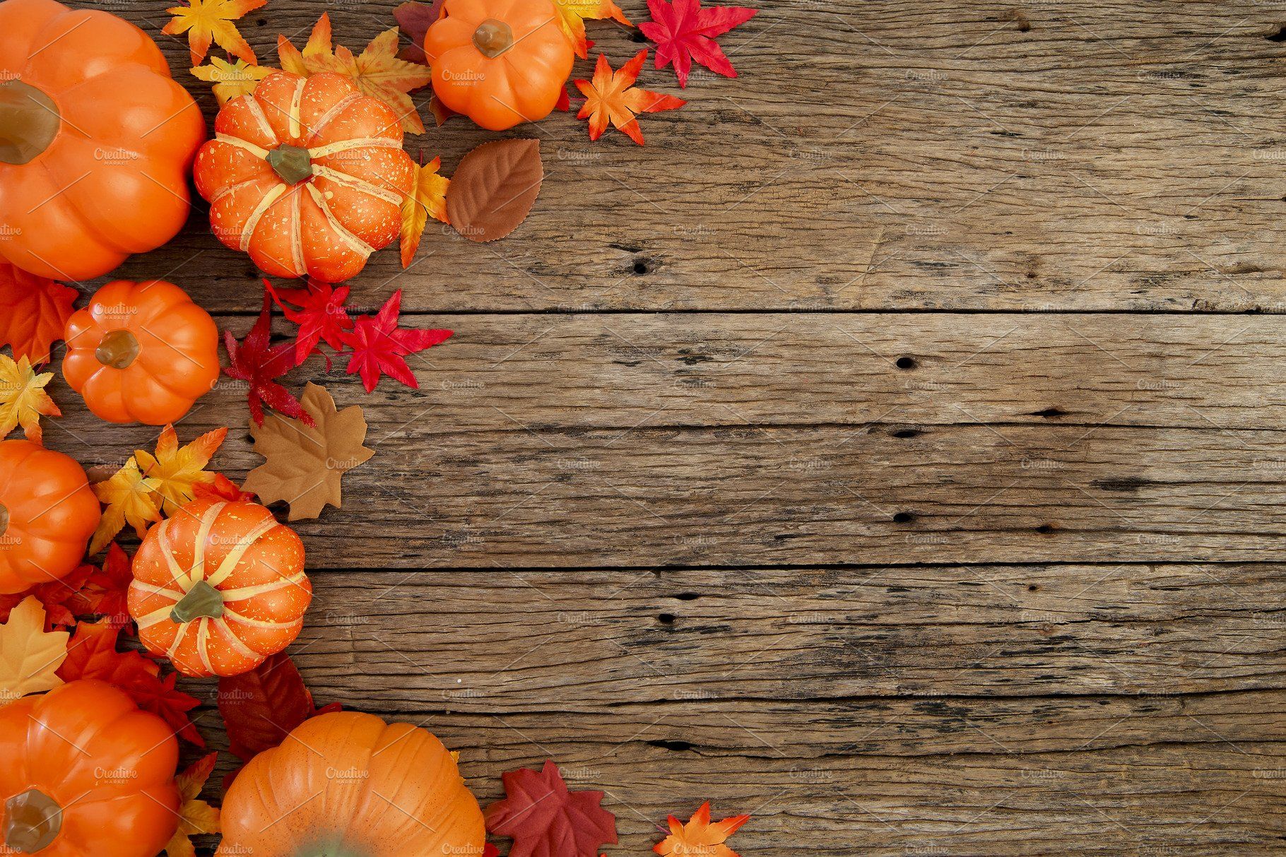 Autumn leaves on wooden background. Fall background wallpaper, Fall background, Background