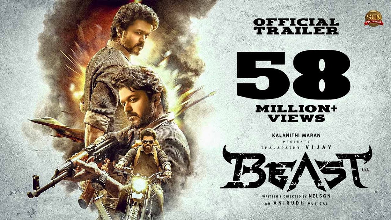Beast. Thalapathy Vijay. Sun Picture. Nelson
