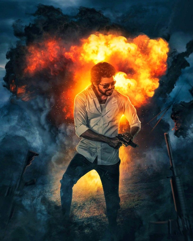 Beast Thalapathy Vijay. Beast wallpaper, HD wallpaper 4k, New photo hd
