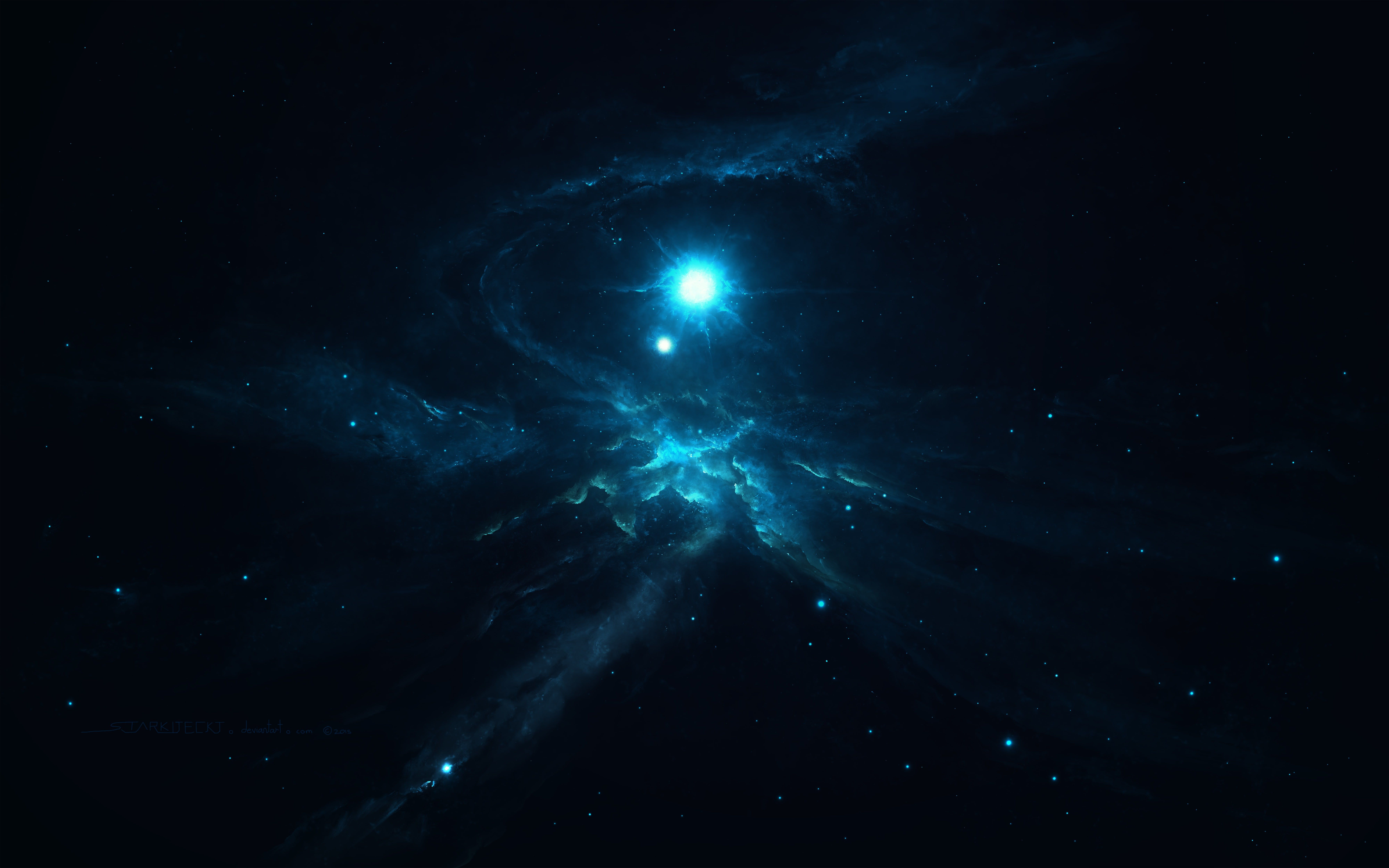 Dark Nebula Wallpaper