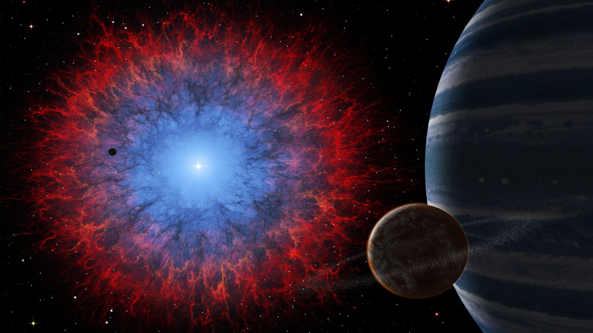 Universe Nebula Dark Space Planets HDUltra HD Wallpaper