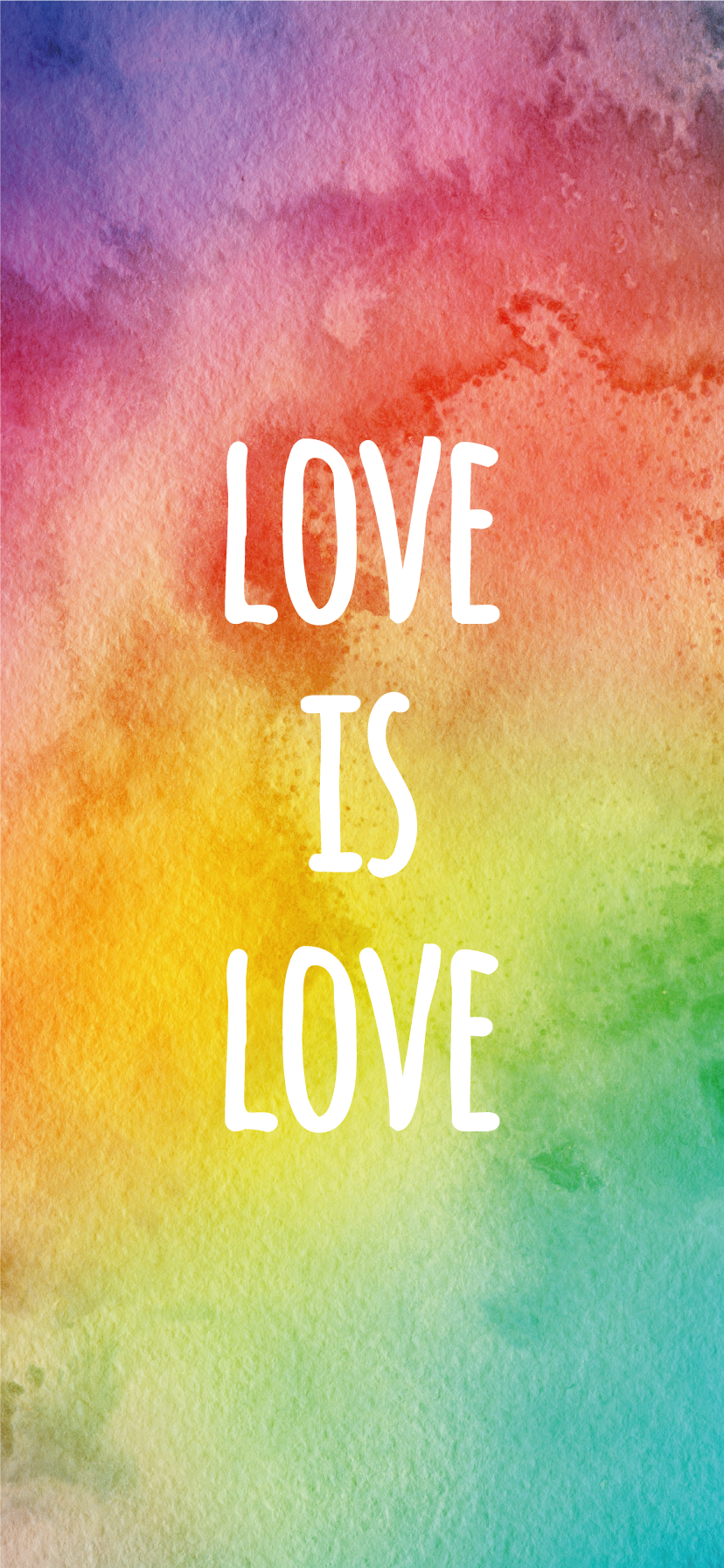 Rainbow Watercolor Wallpaper