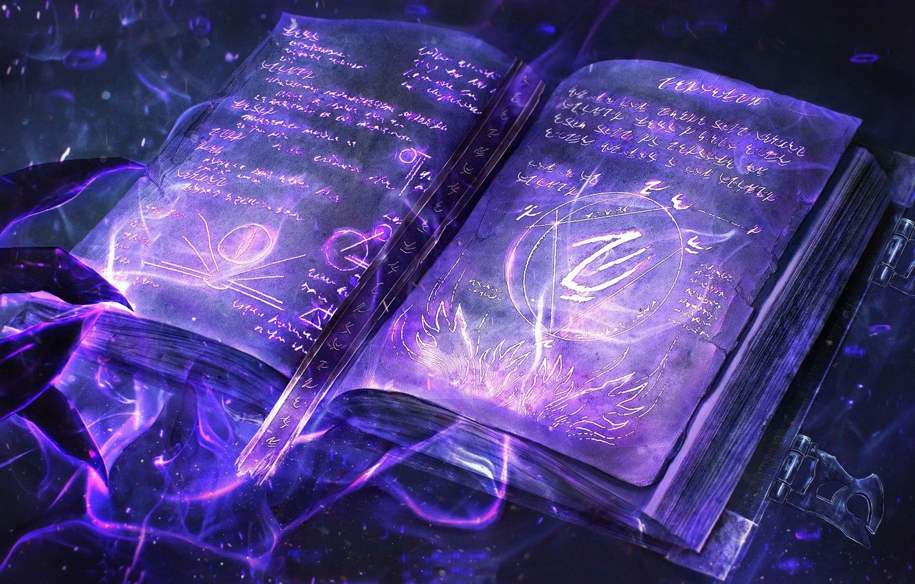 Magic Books Wallpaper