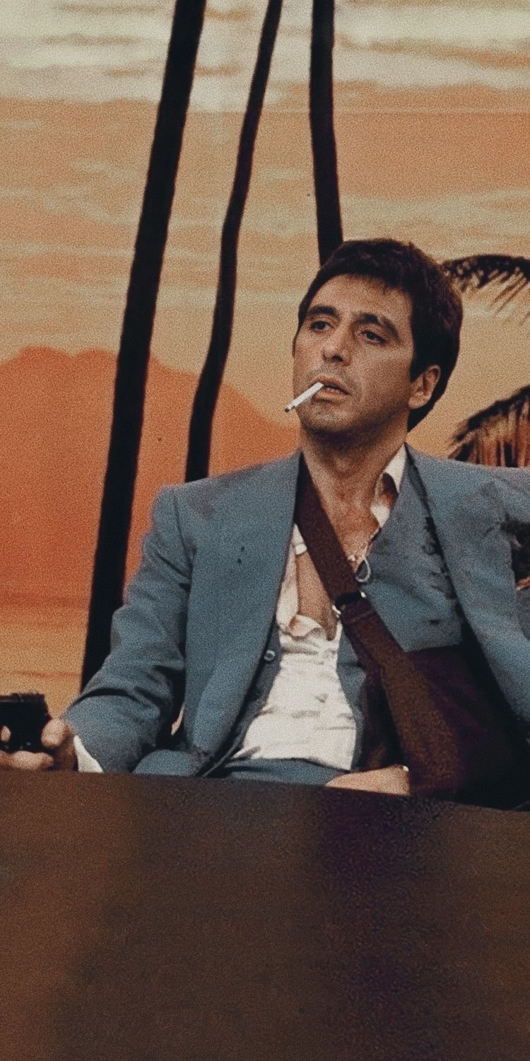 Tony Montana. Wallpaper achtergronden