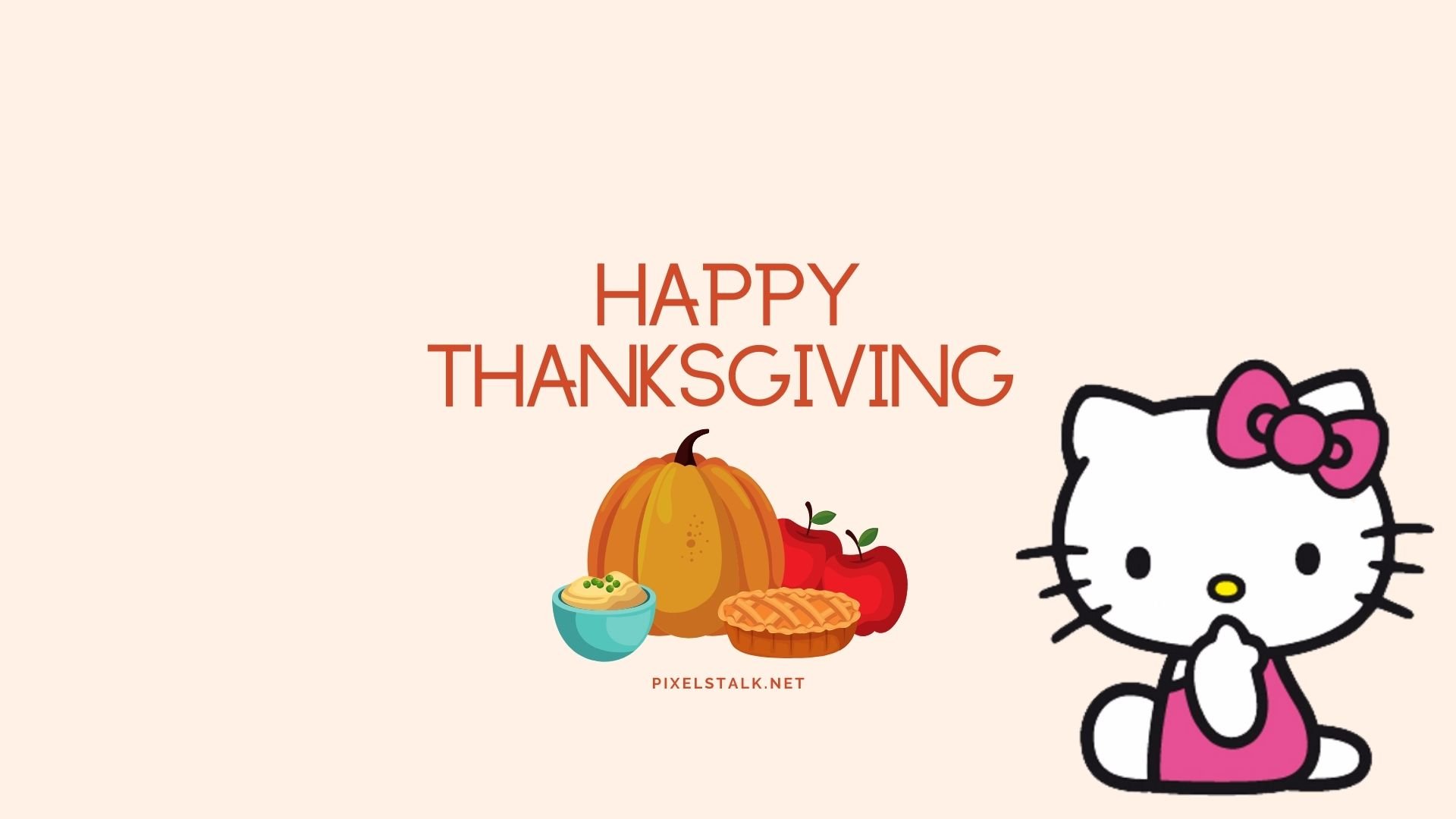 hello kitty thanksgiving cover photo